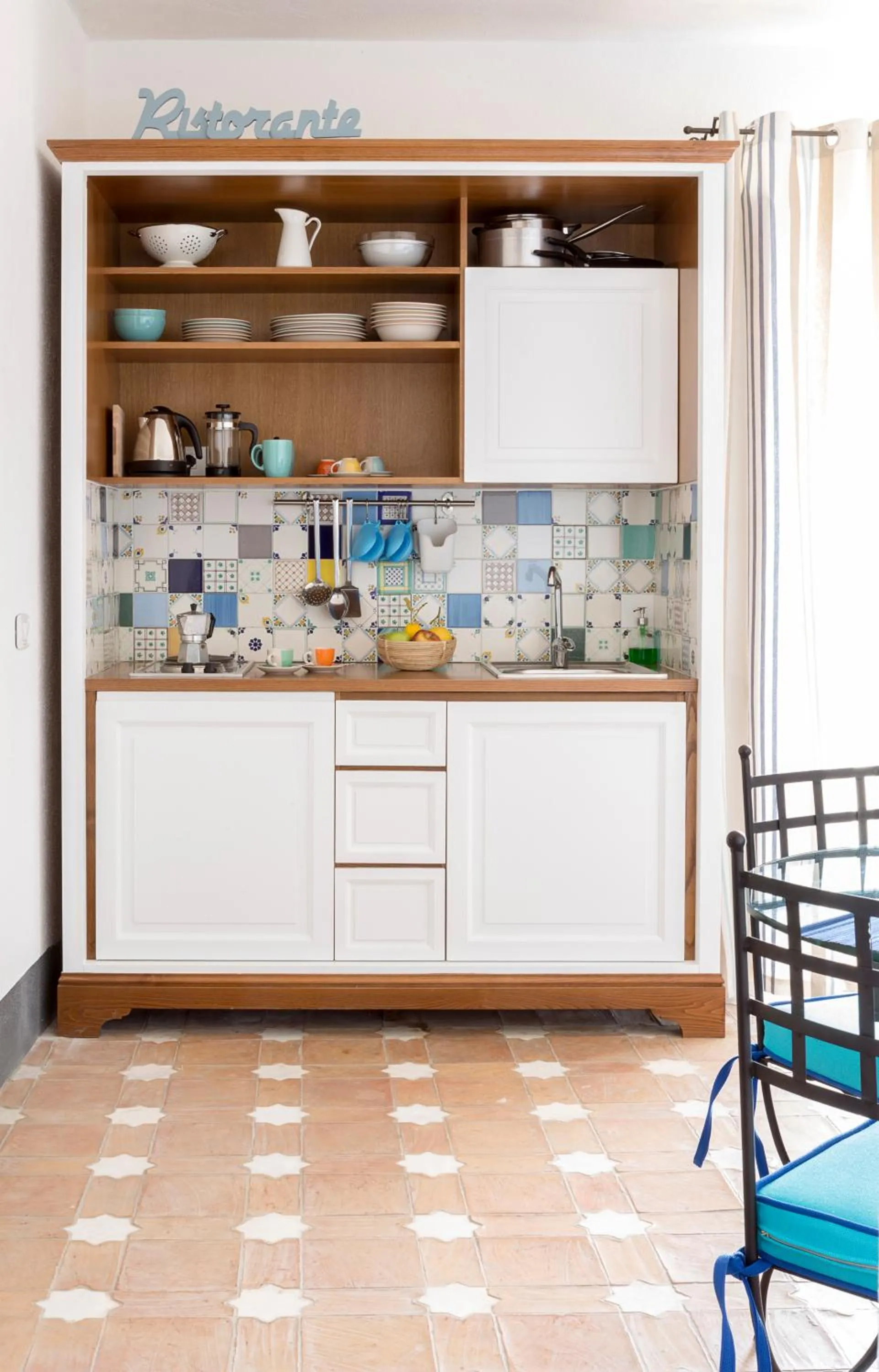 Kitchen or kitchenette in Relais Regina Giovanna