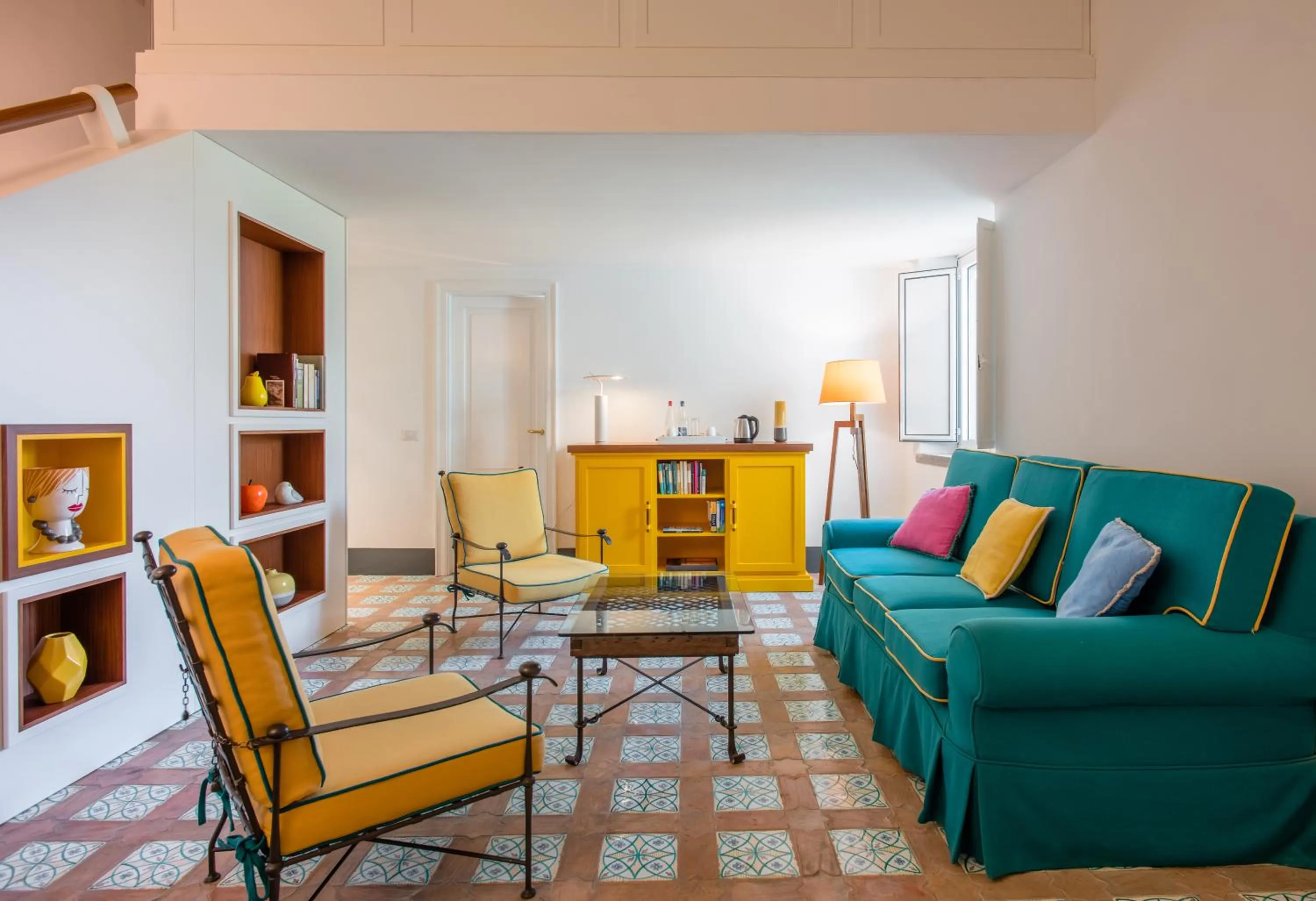 Living room in Relais Regina Giovanna