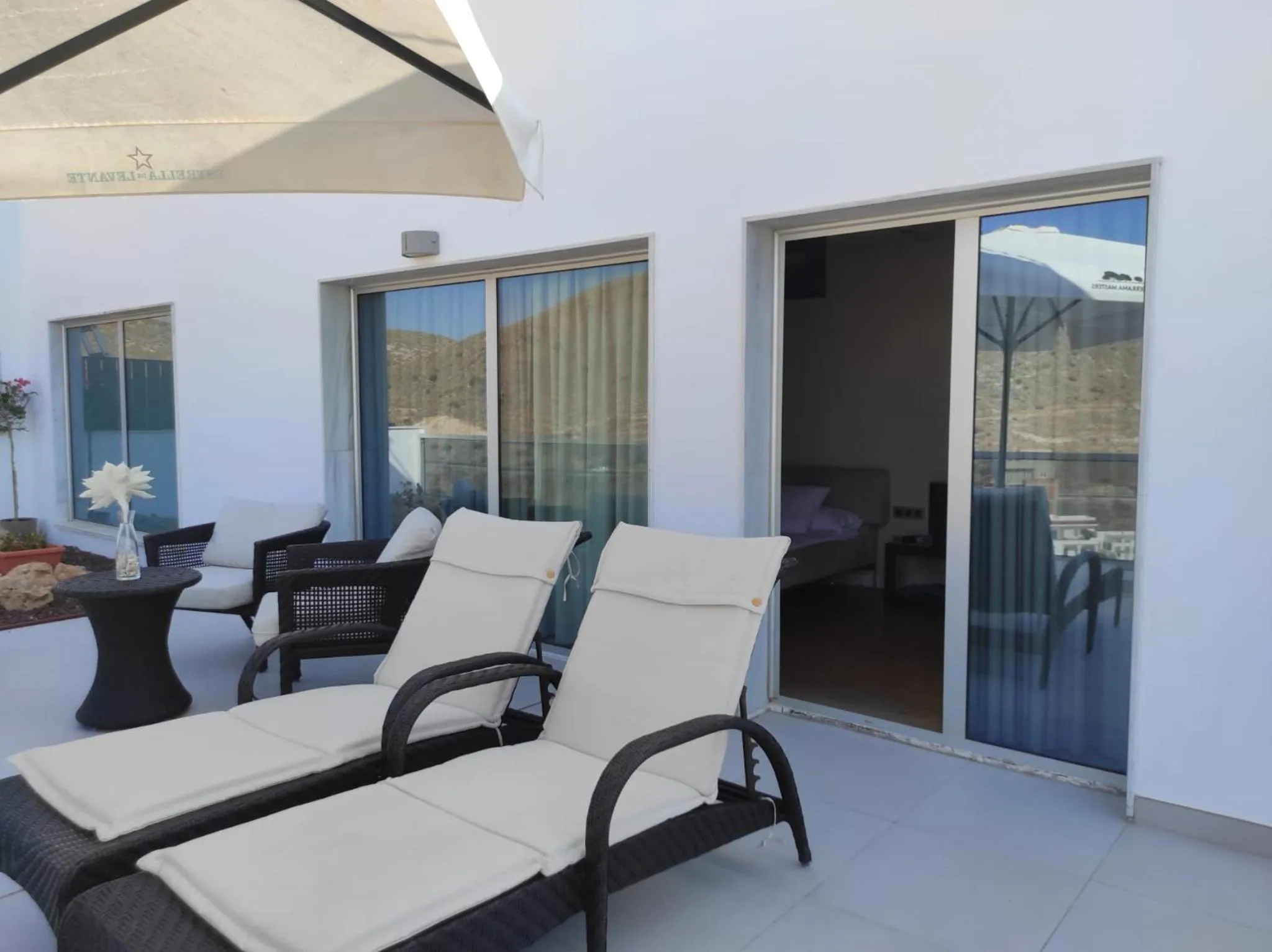 Balcony/Terrace in Hotel Carboneras Cabo de Gata Spa