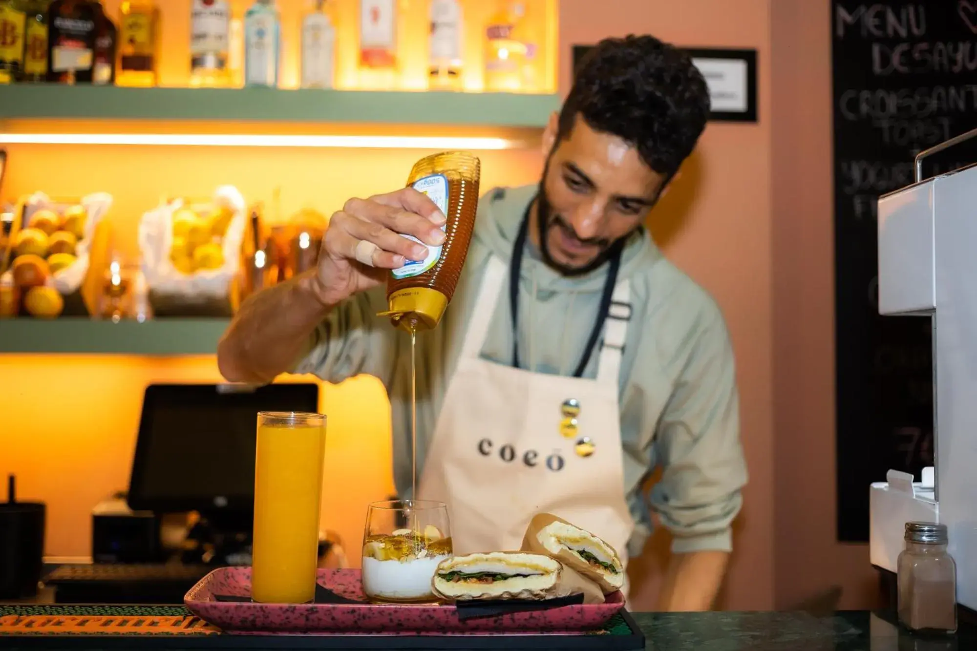 Food in Coeo Pod Hostel Beatas Food in Coeo Pod Hostel Beatas