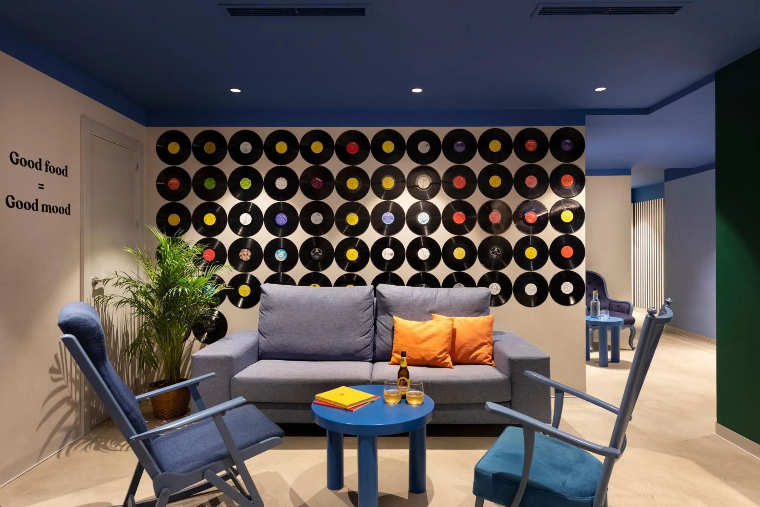 Living room in Coeo Pod Hostel Beatas