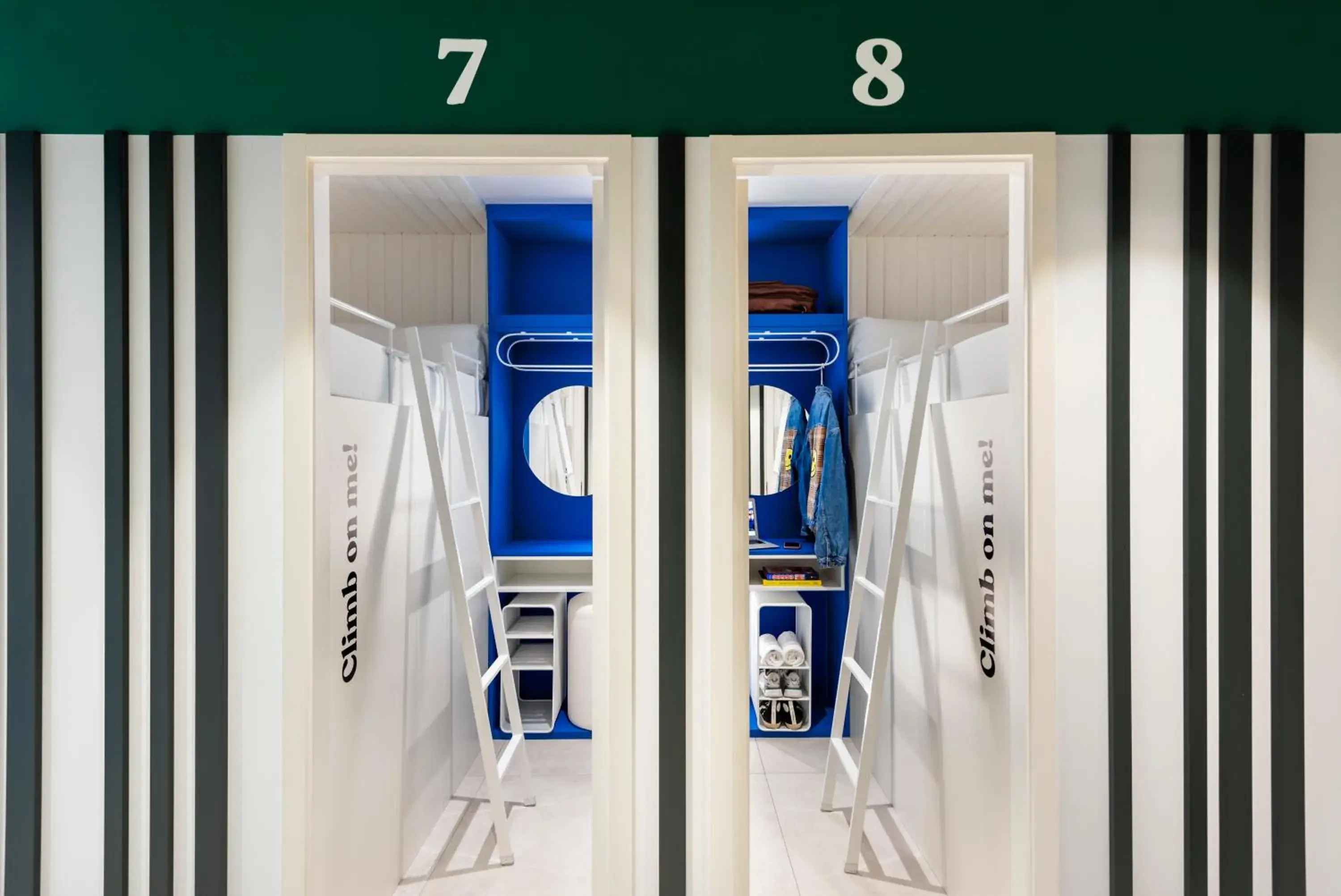 Upper Single Pod - single occupancy in Coeo Pod Hostel Beatas Upper Single Pod - single occupancy in Coeo Pod Hostel Beatas