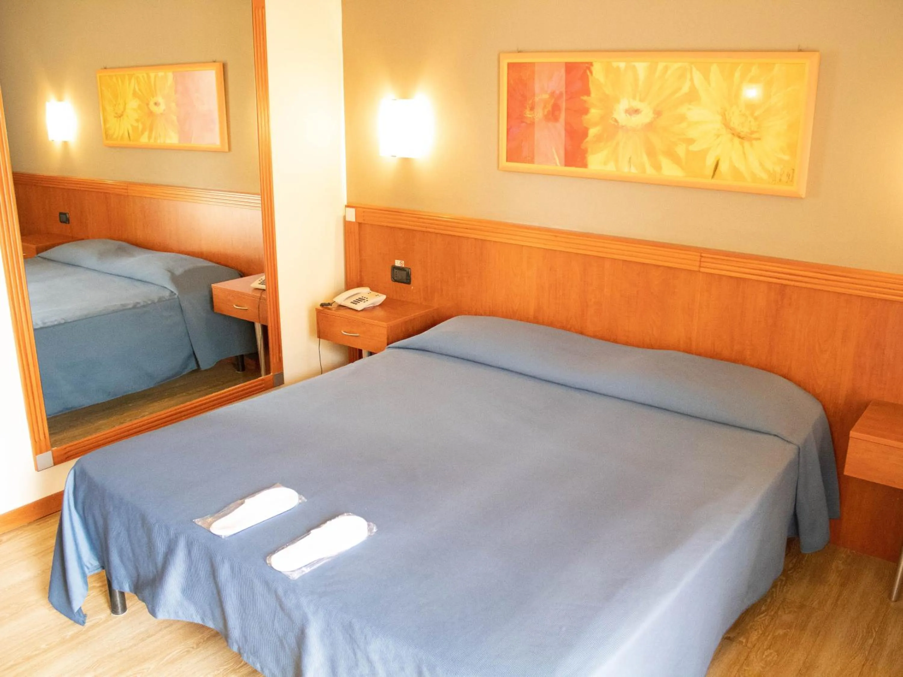 Bed in Hotel Motel Fiore