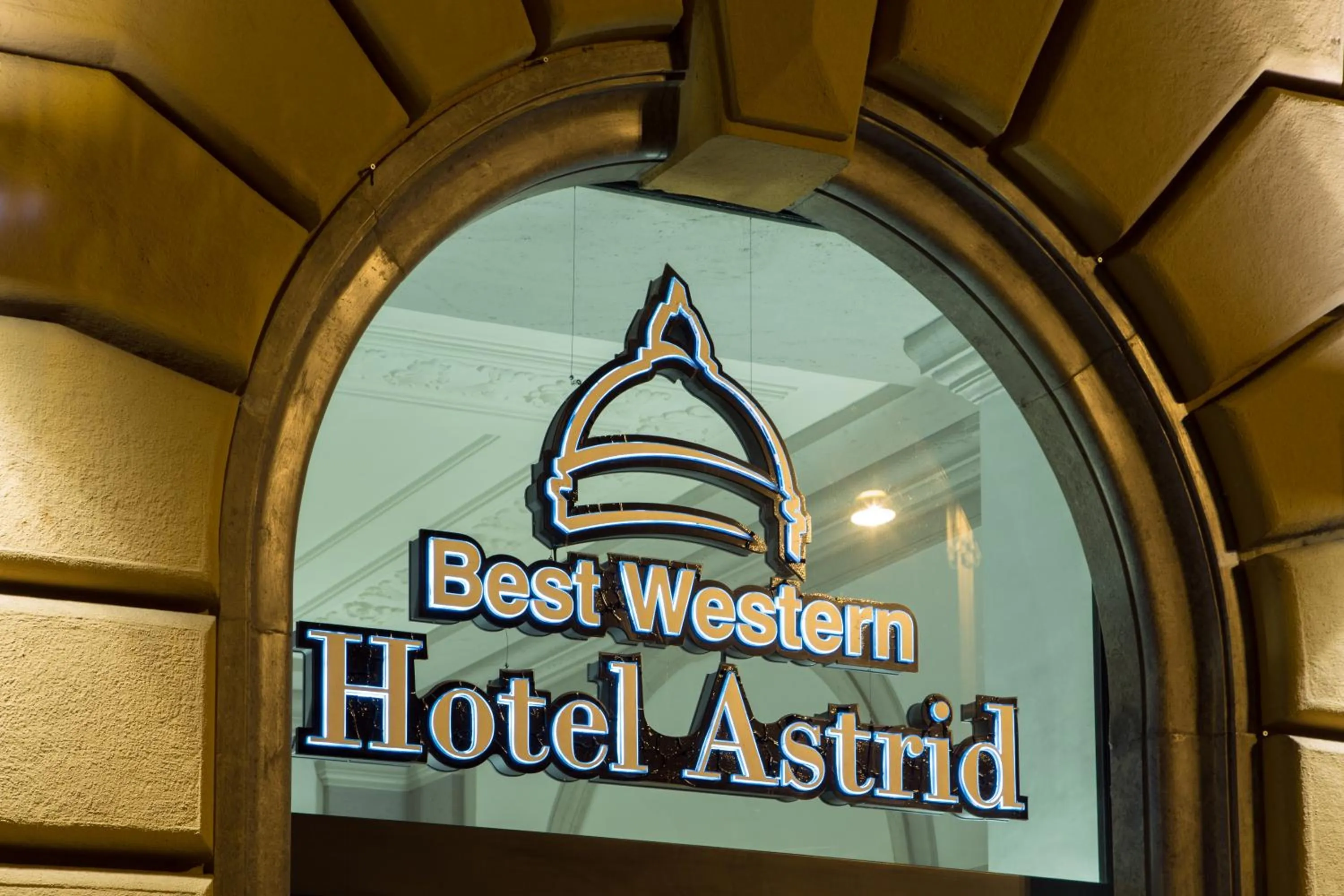 Facade/entrance in Best Western Hotel Astrid