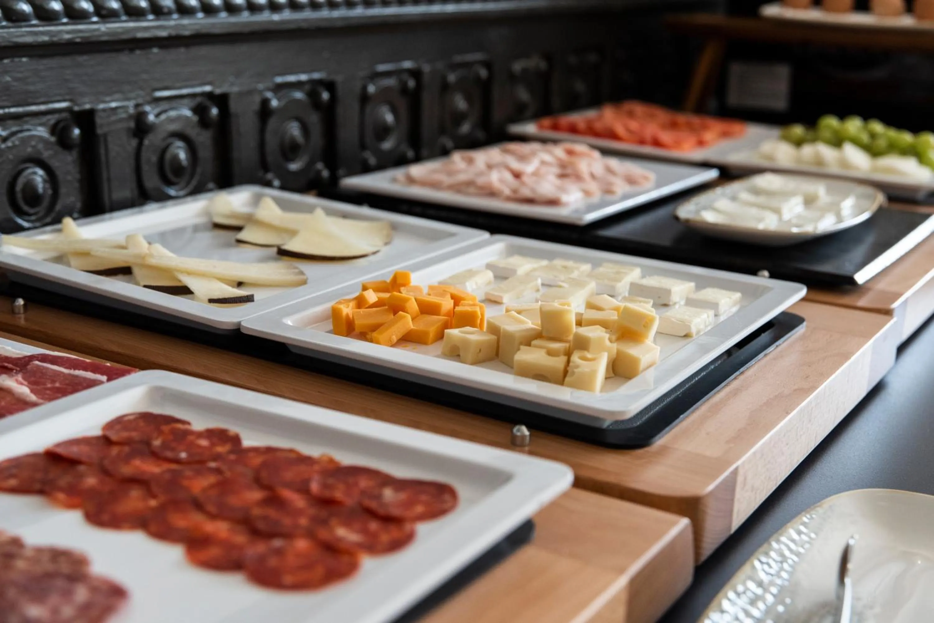 Buffet breakfast in Soho Boutique Palacio de Pombo