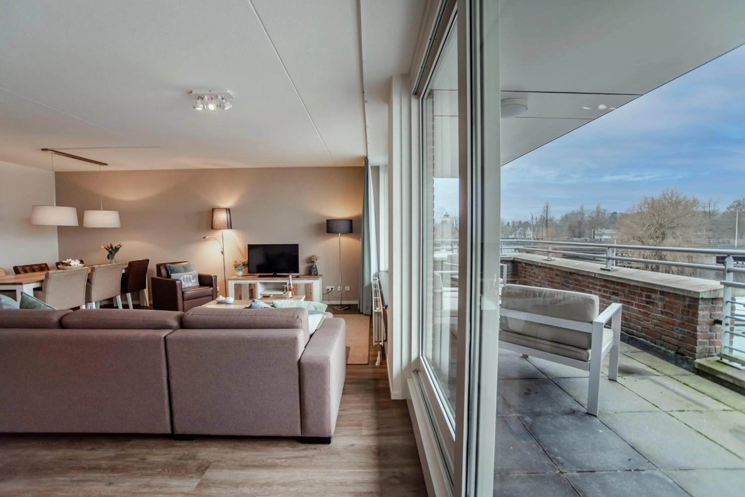 Two-Bedroom Apartment with Balcony - 2nd Floor  in Kaag Resort