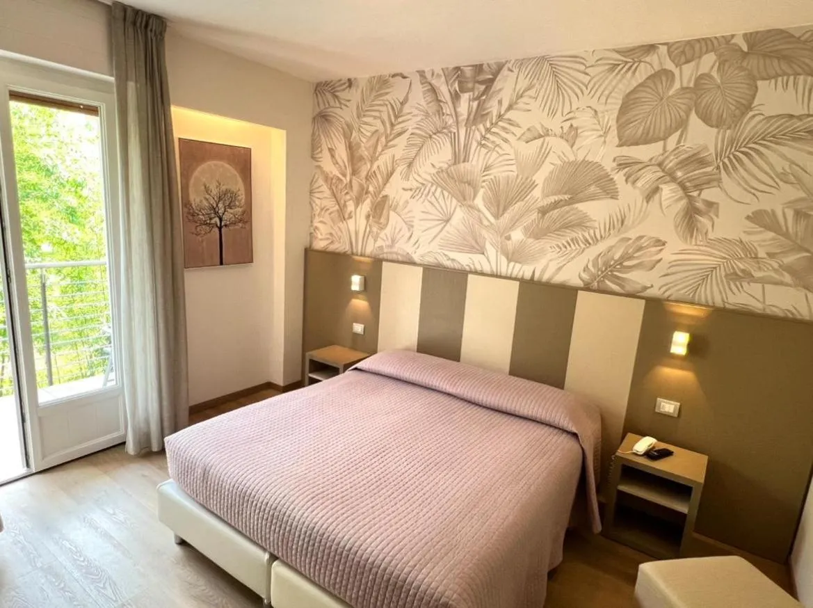 Bed in Eco Hotel Ariston