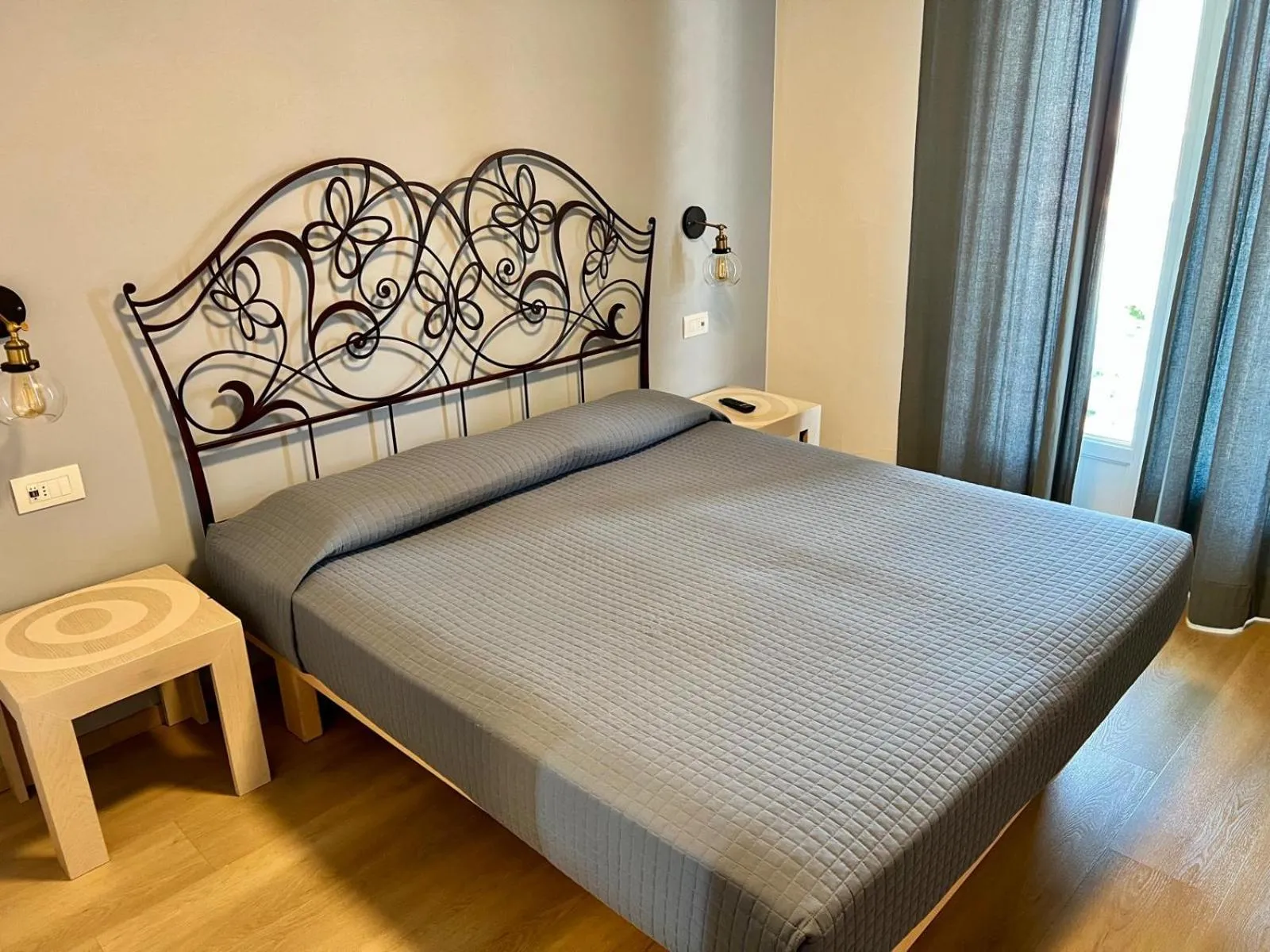 Bed in Eco Hotel Ariston