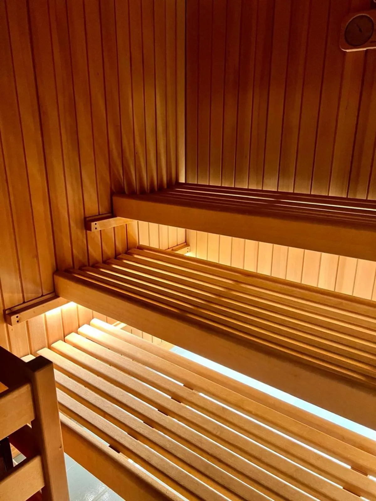 Sauna in Eco Hotel Ariston