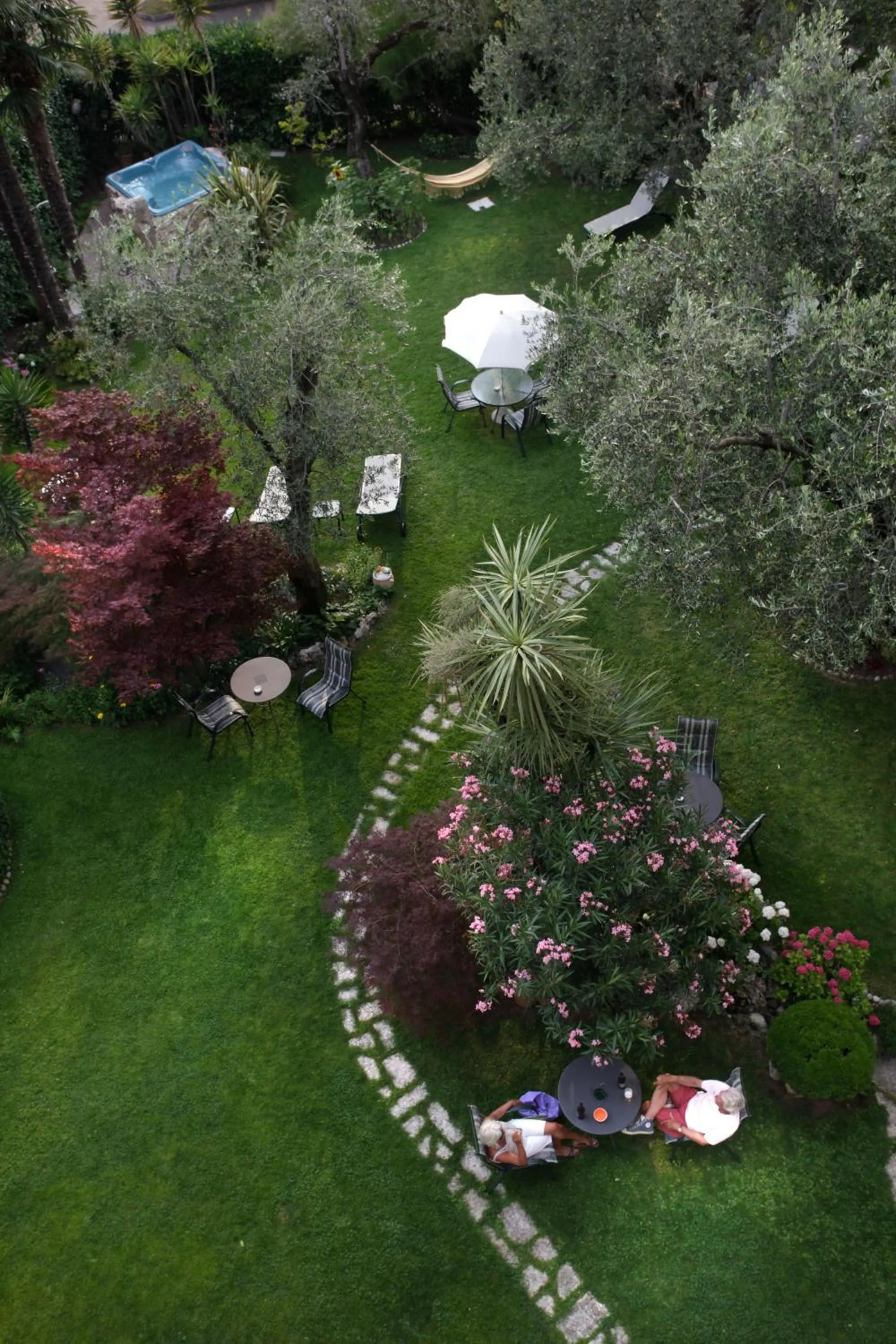 Garden in Eco Hotel Ariston