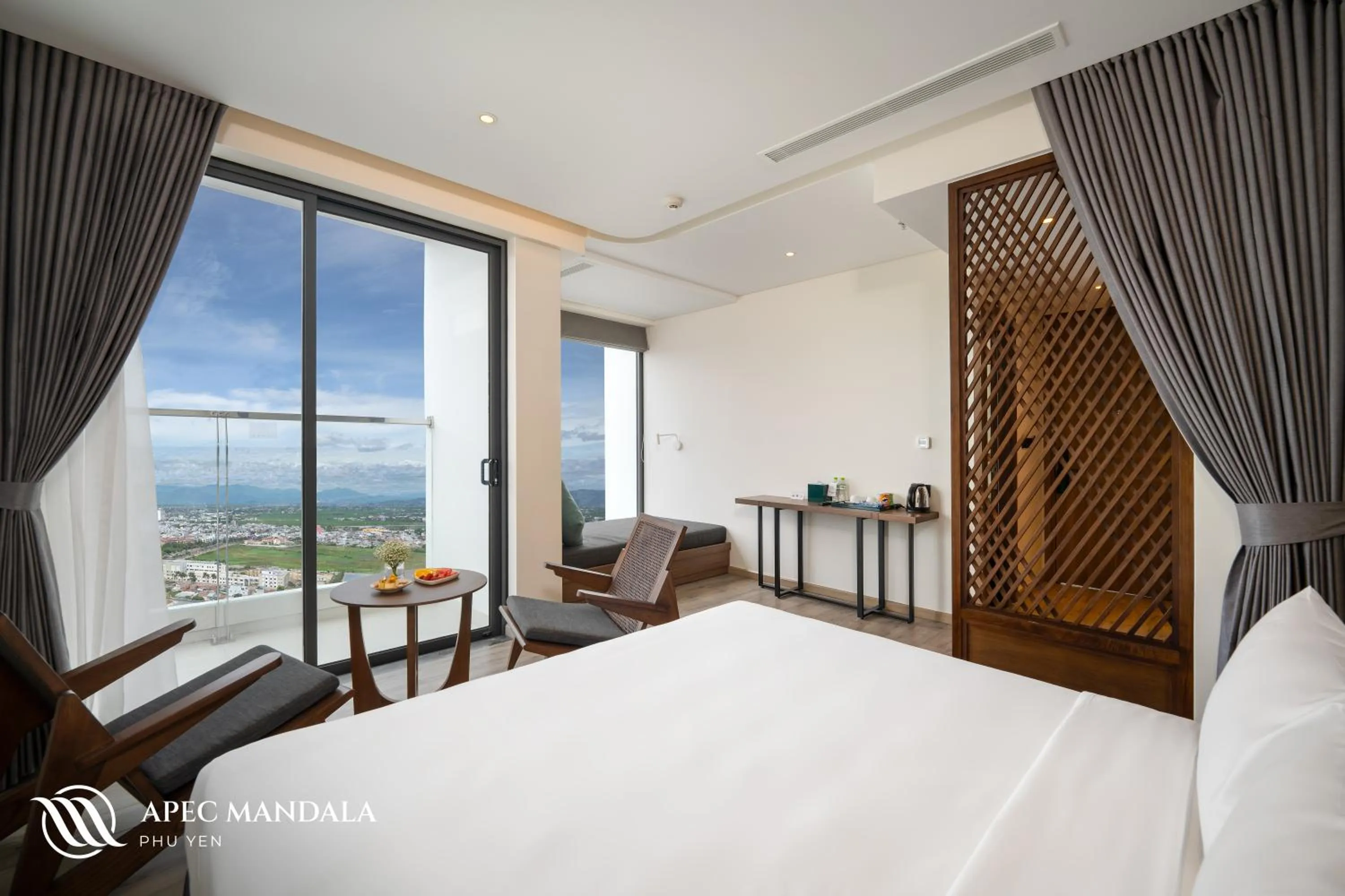 Photo of the whole room, Bed in Mandala Hotel & Spa Phú Yên - 24hours Stay