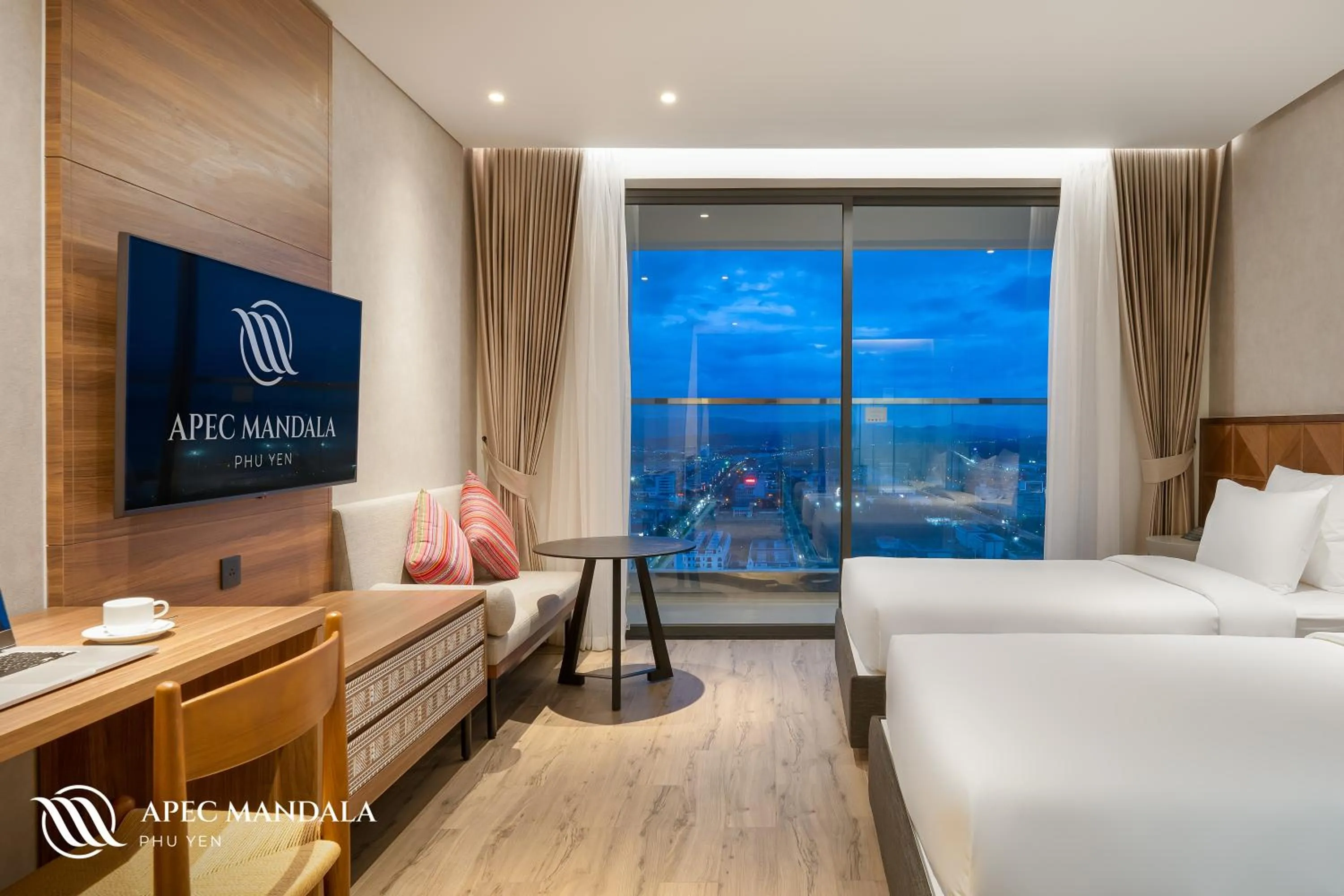 Bedroom, Bed in Mandala Hotel & Spa Phú Yên - 24hours Stay