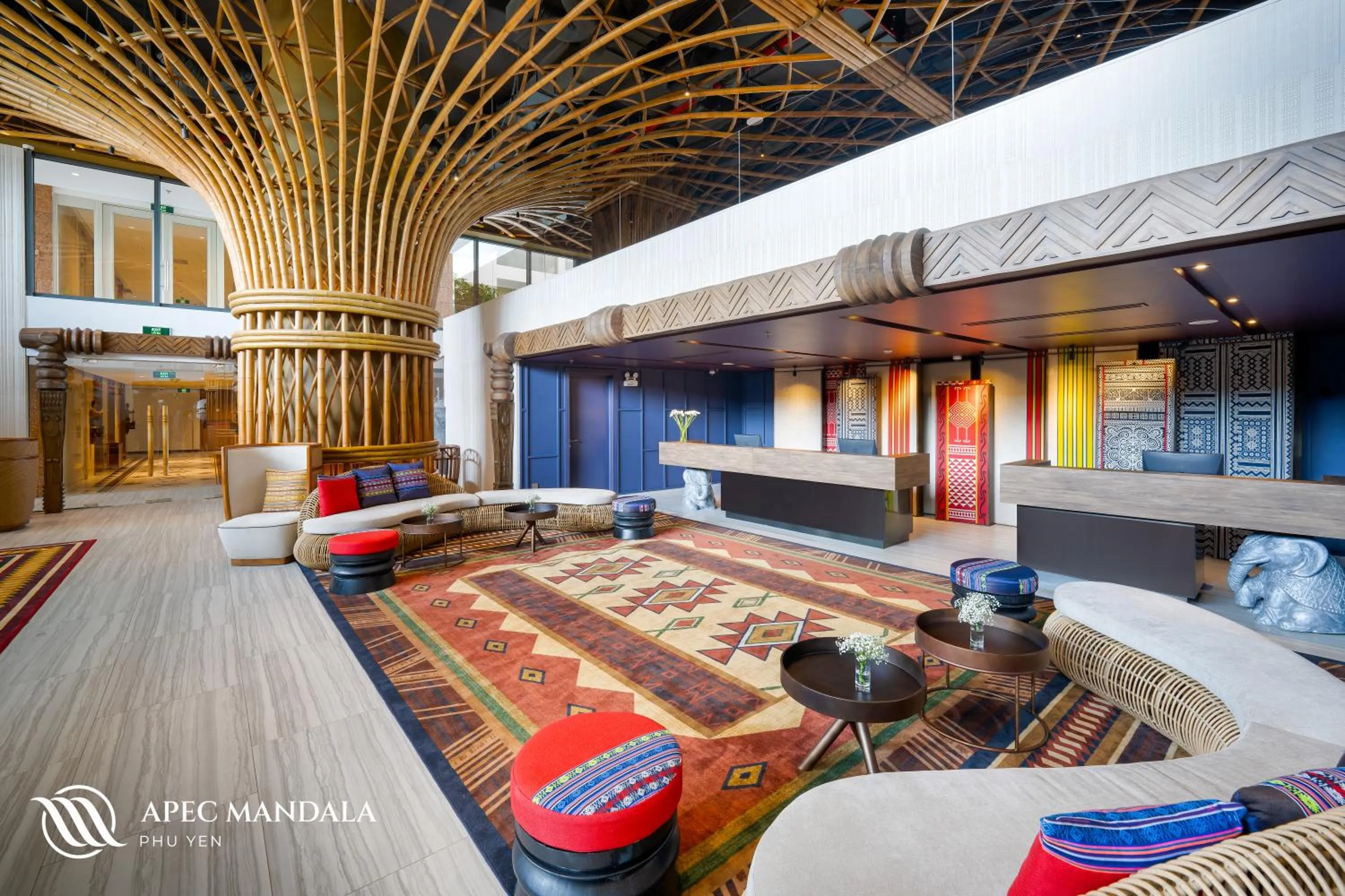 Lobby or reception in Mandala Hotel & Spa Phú Yên - 24hours Stay