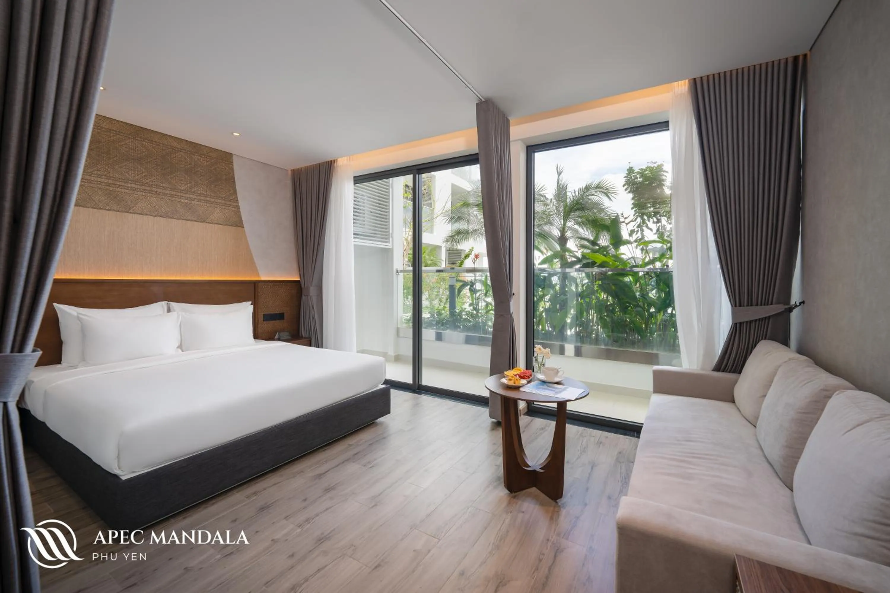 Photo of the whole room, Bed in Mandala Hotel & Spa Phú Yên - 24hours Stay
