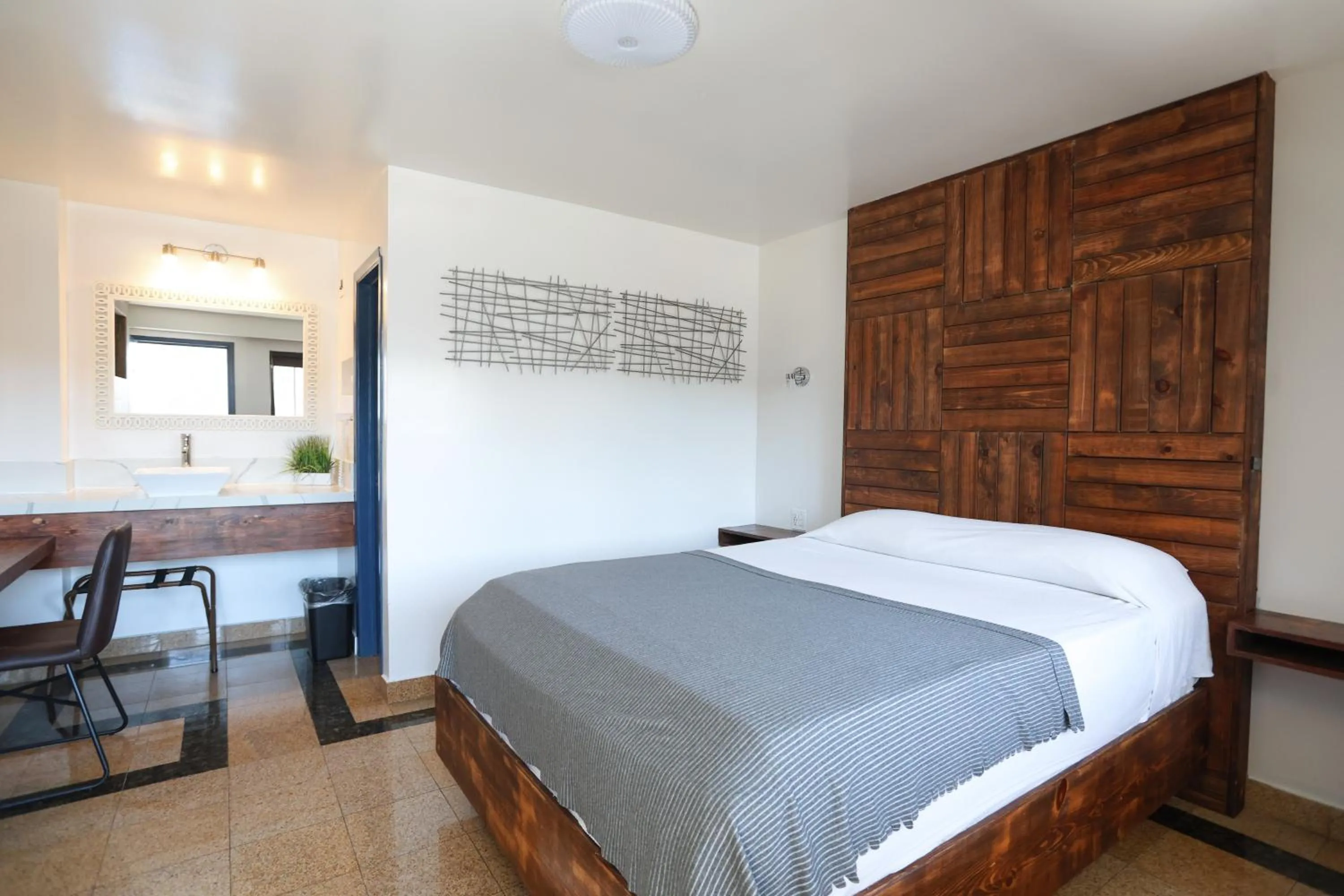 Bed in Hotel Aqua Rio