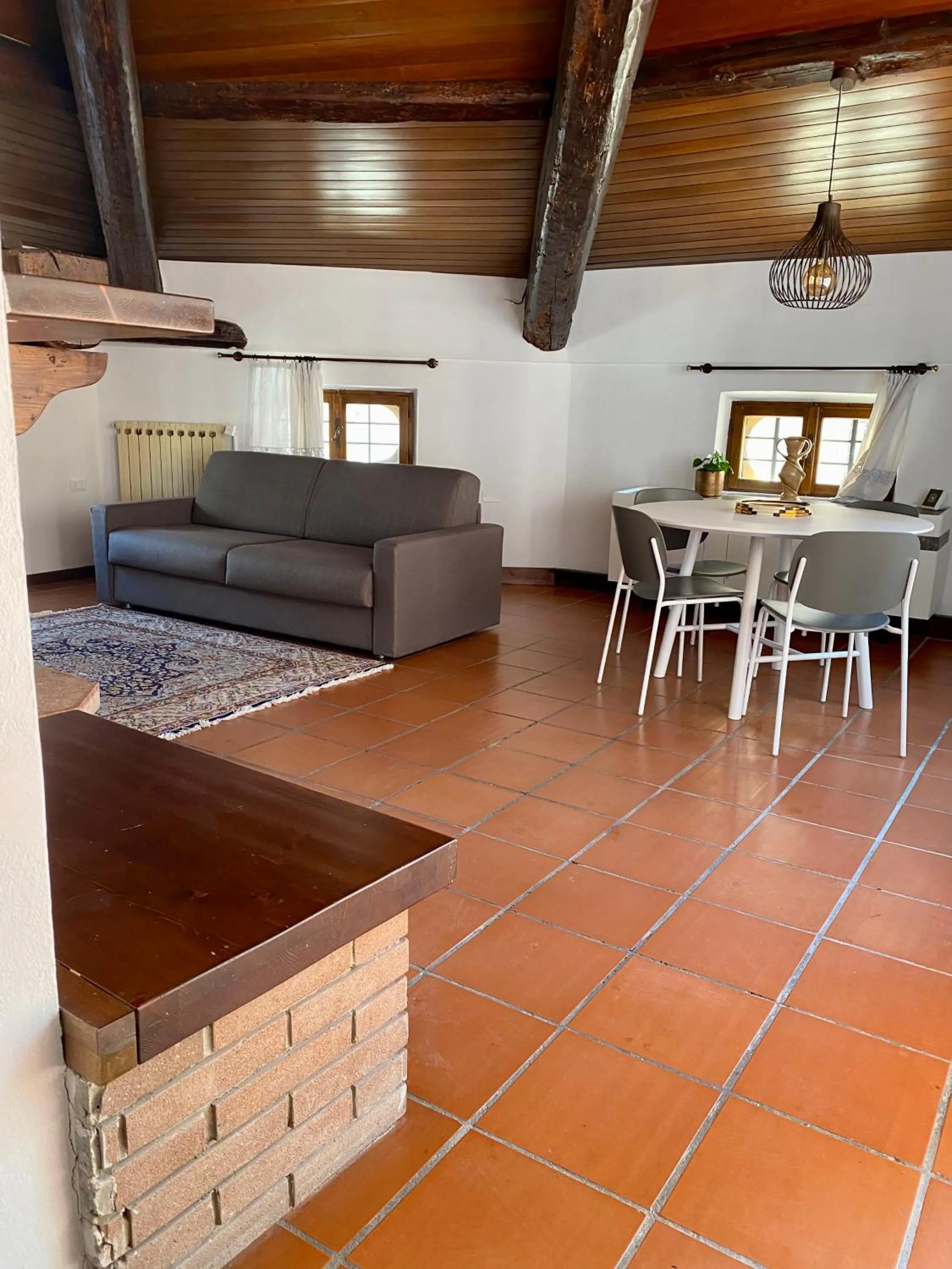Seating area in CasaLonghi