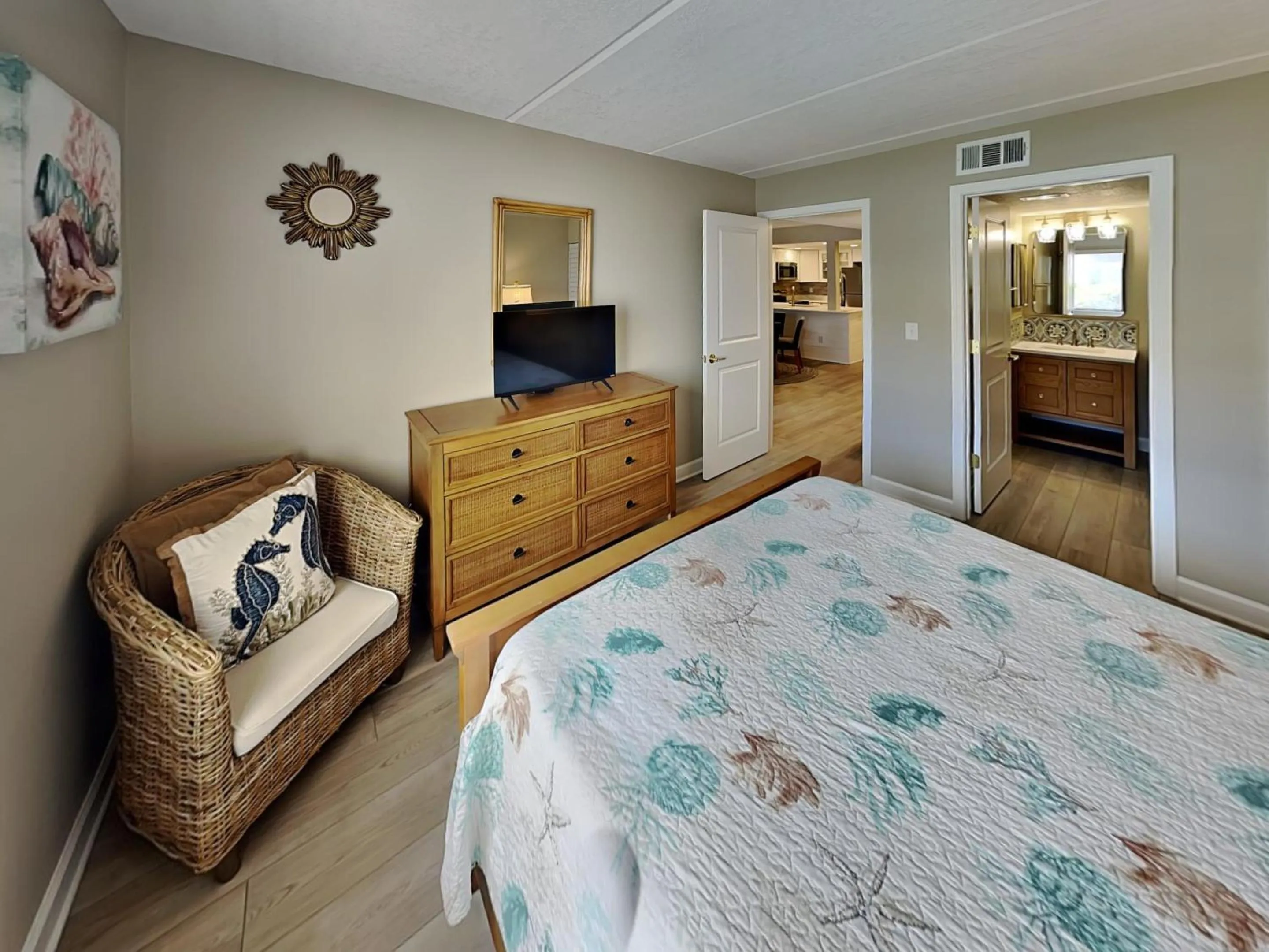 Bed in Ocean Racquet 5116