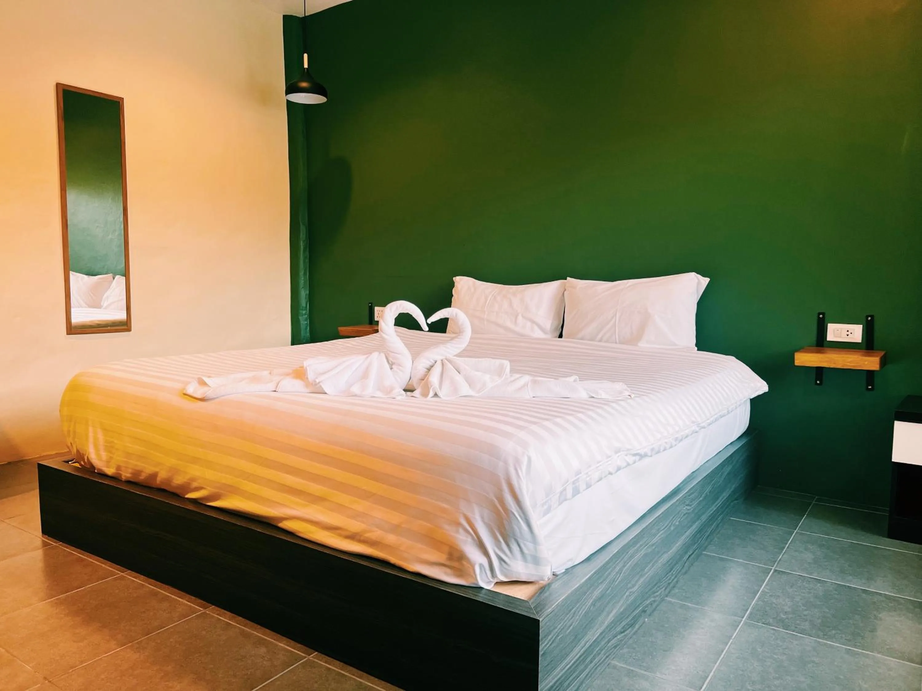 Bed in ViVi Hotel Resort