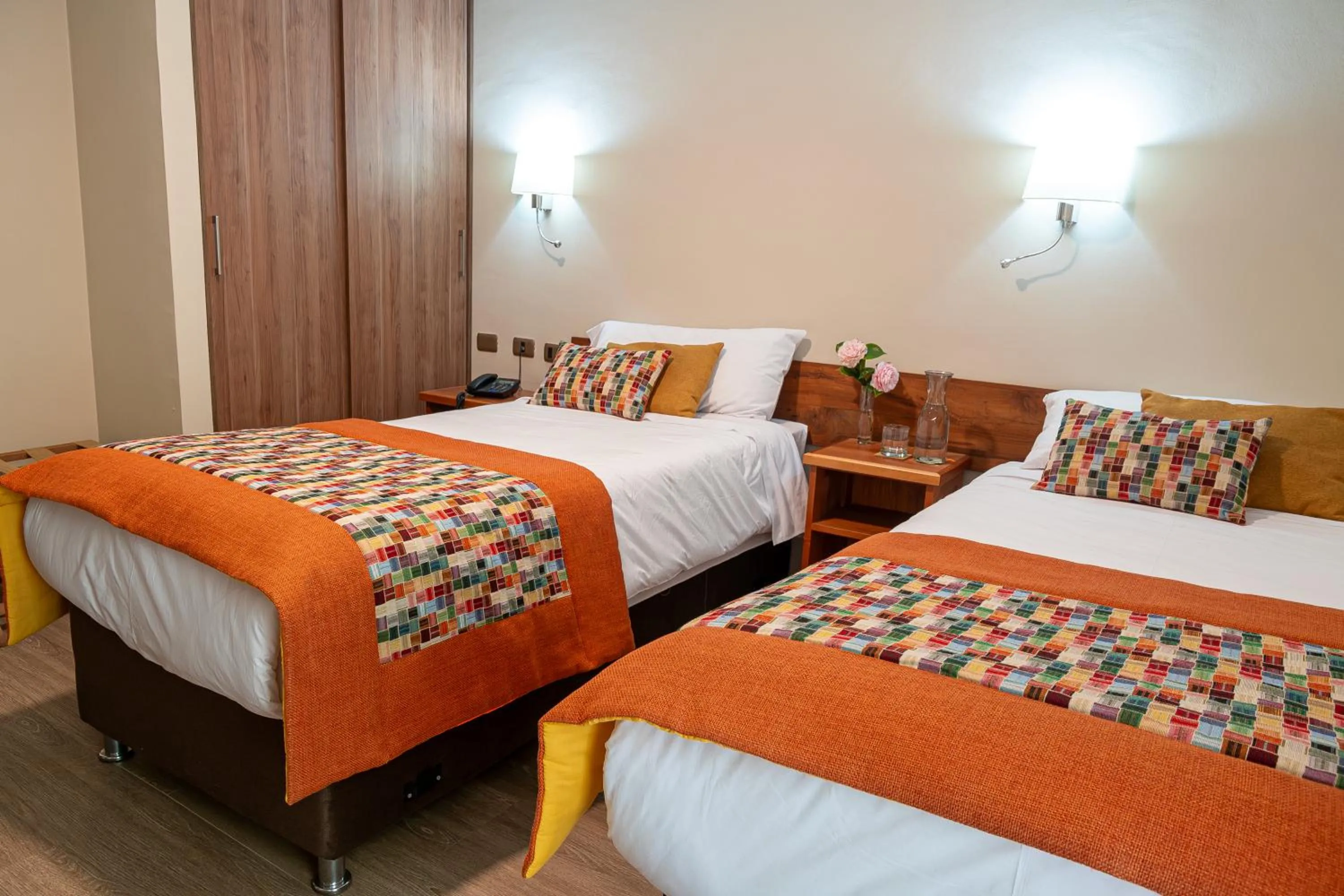 Bed in Hotel Madero Talca