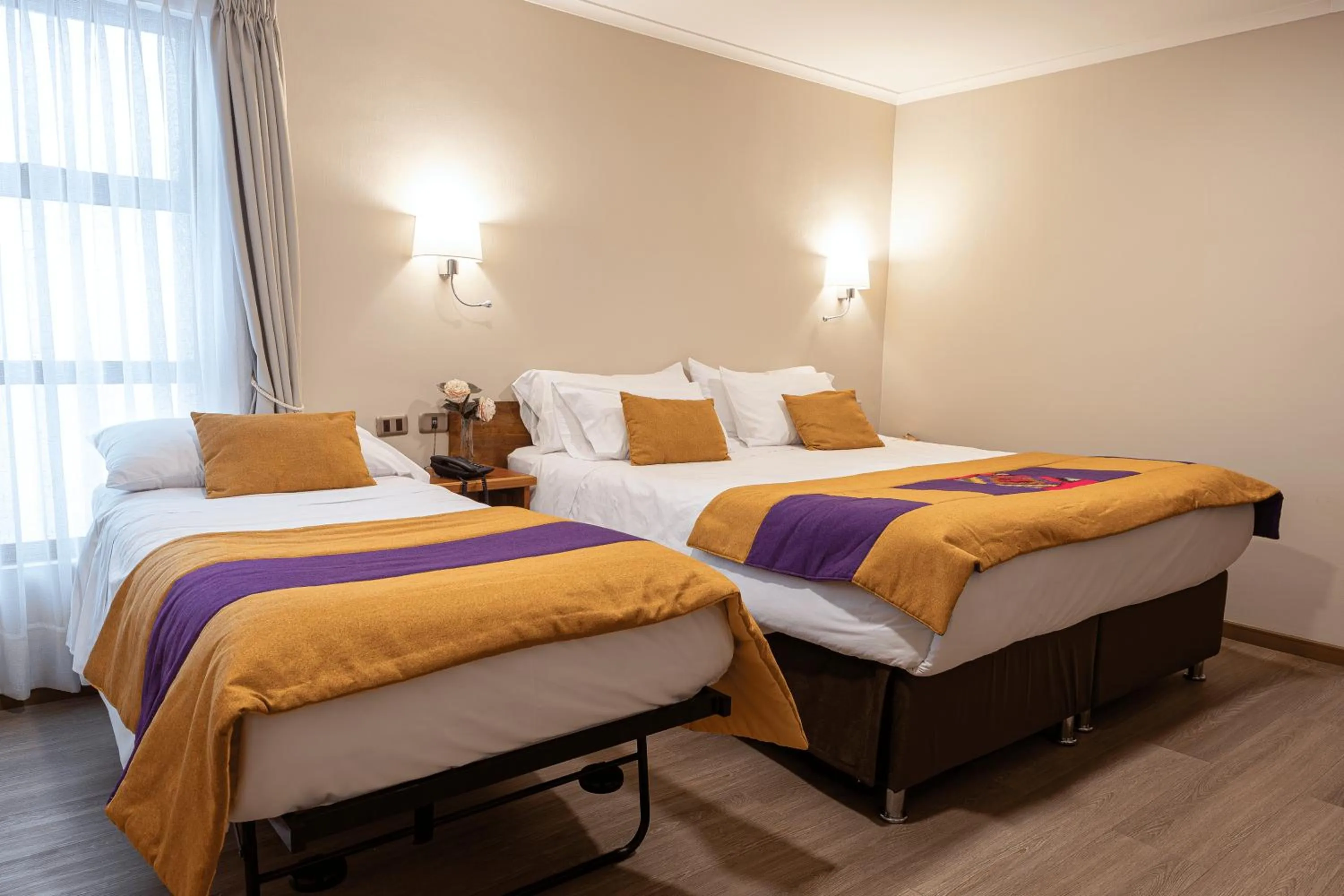 Bed in Hotel Madero Talca