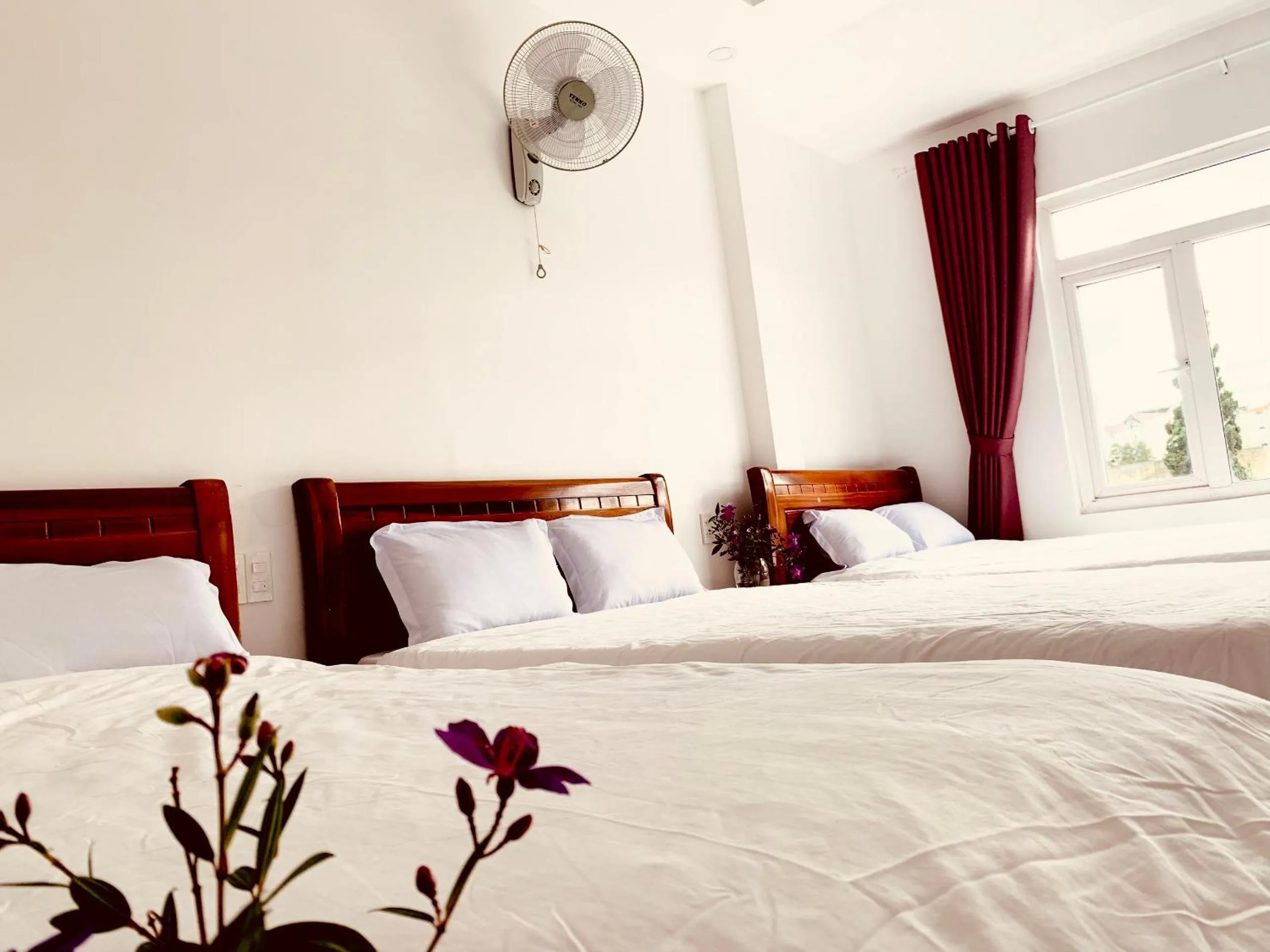 Bed in Khách sạn Nam Ngọc Đà Lạt