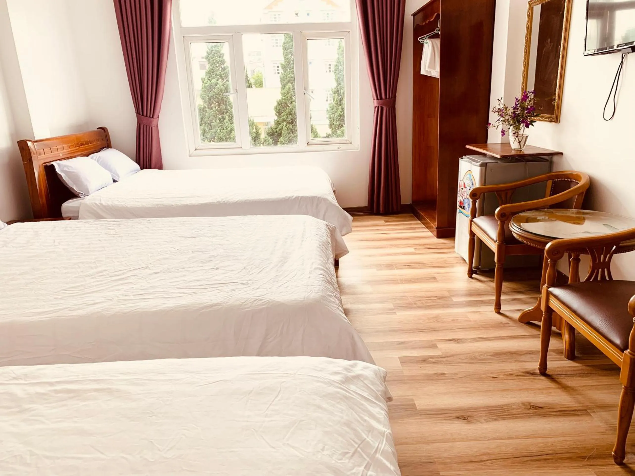 Bed in Khách sạn Nam Ngọc Đà Lạt