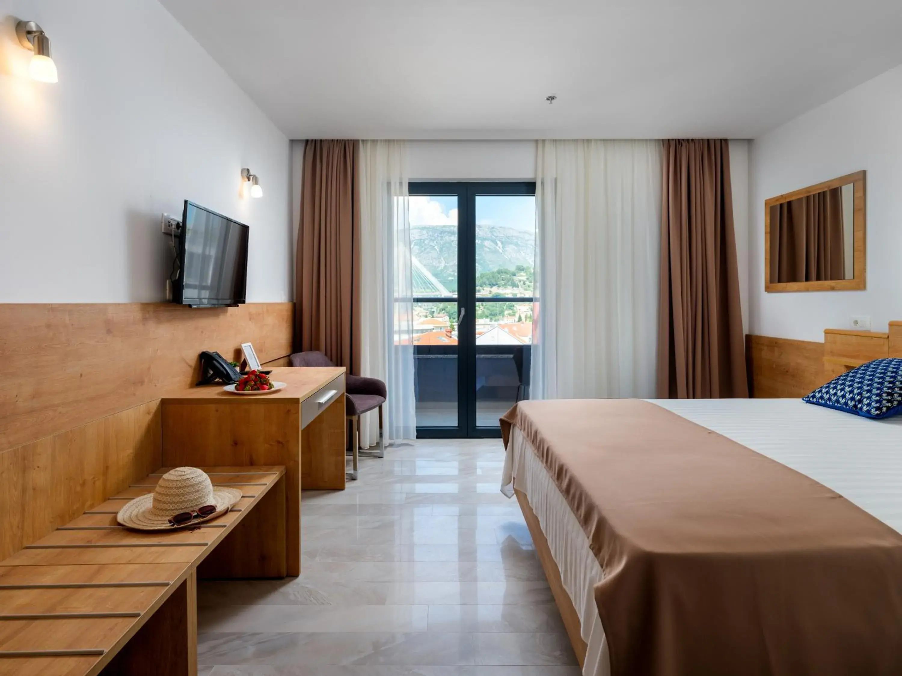 Double Room with Balcony in Hotel D'Elegant Dubrovnik Double Room with Balcony in Hotel D'Elegant Dubrovnik