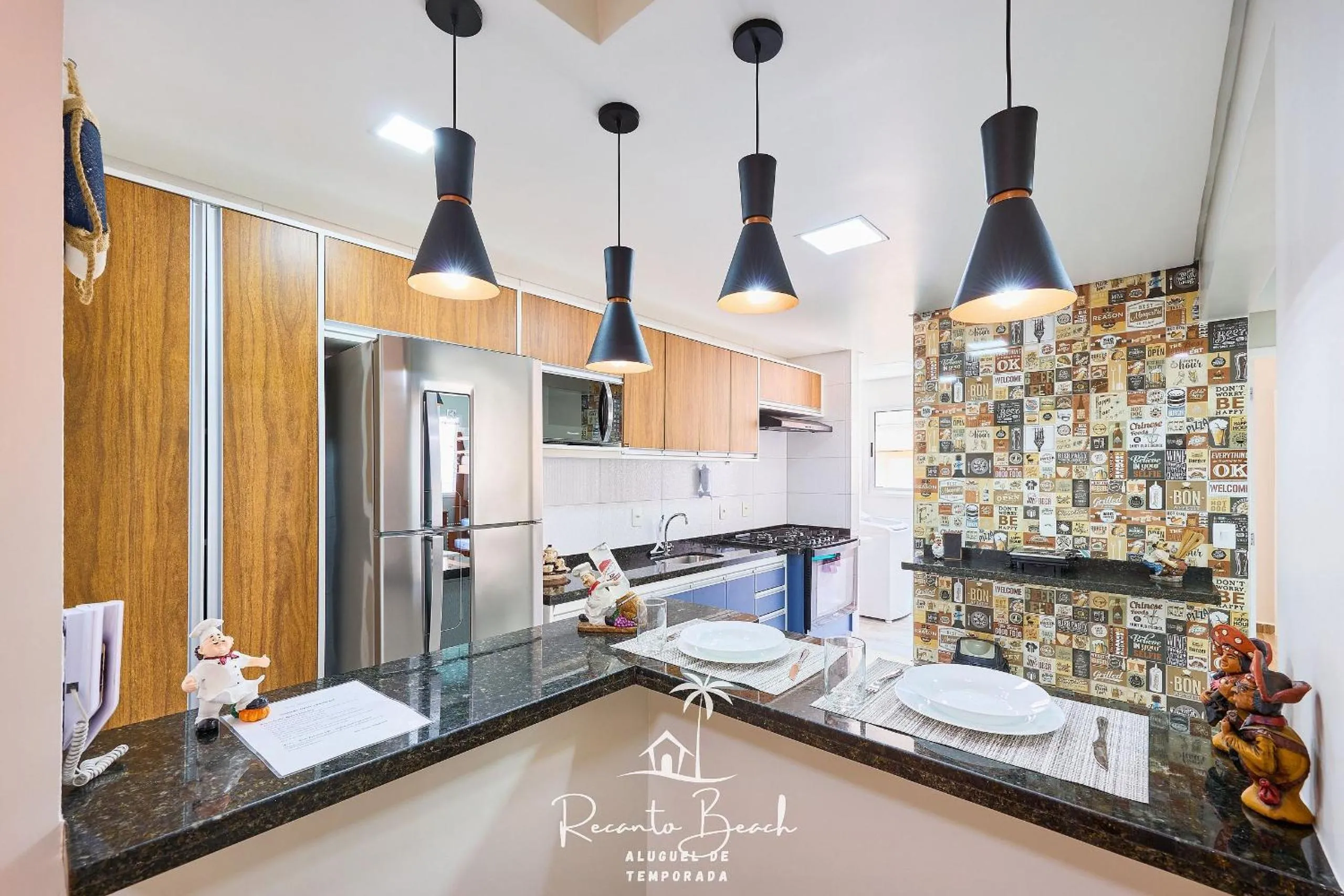 Apartamento bonito moderno e bem equipado