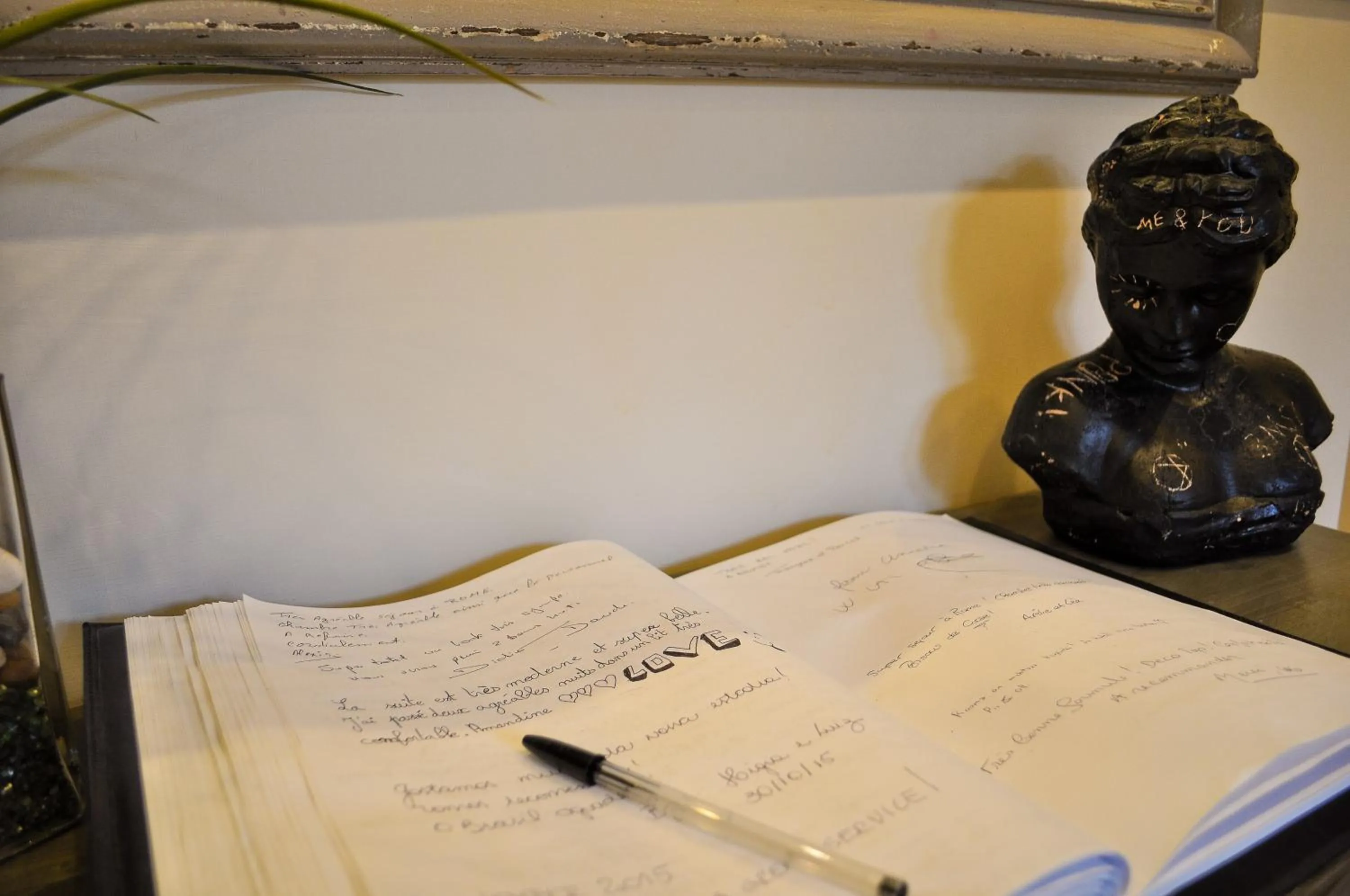 Decorative detail in Seven Suites