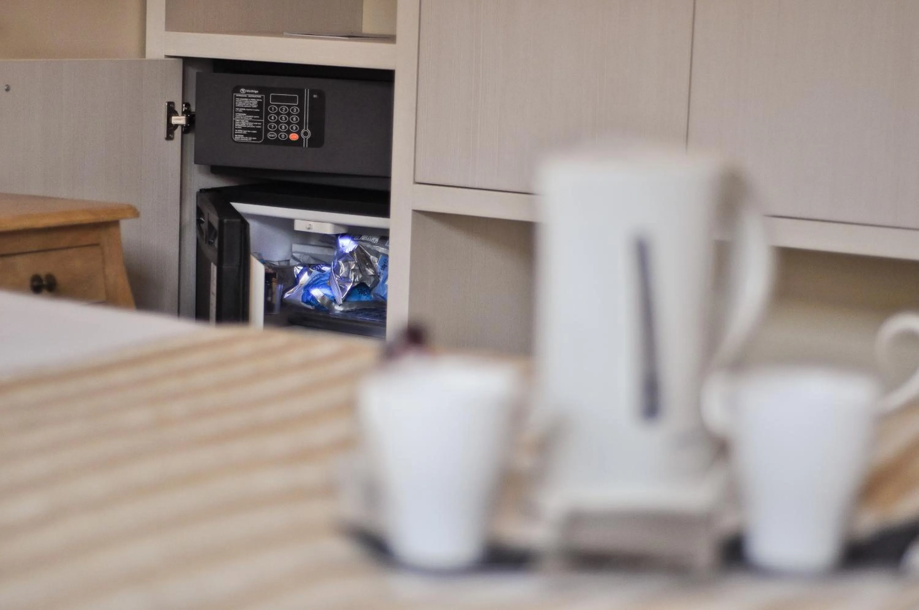 Coffee/tea facilities in Seven Suites