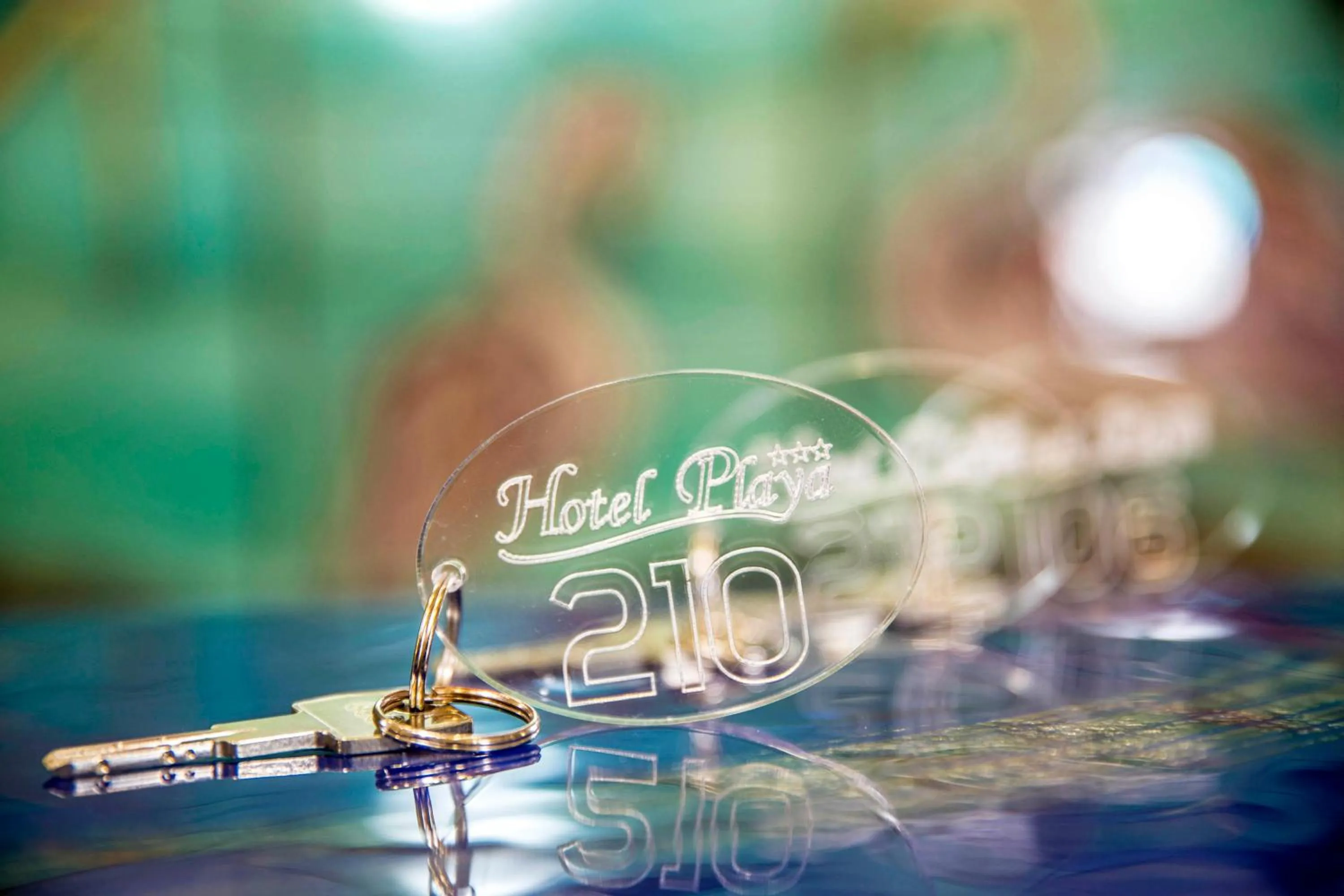 Decorative detail in Hotel Playa