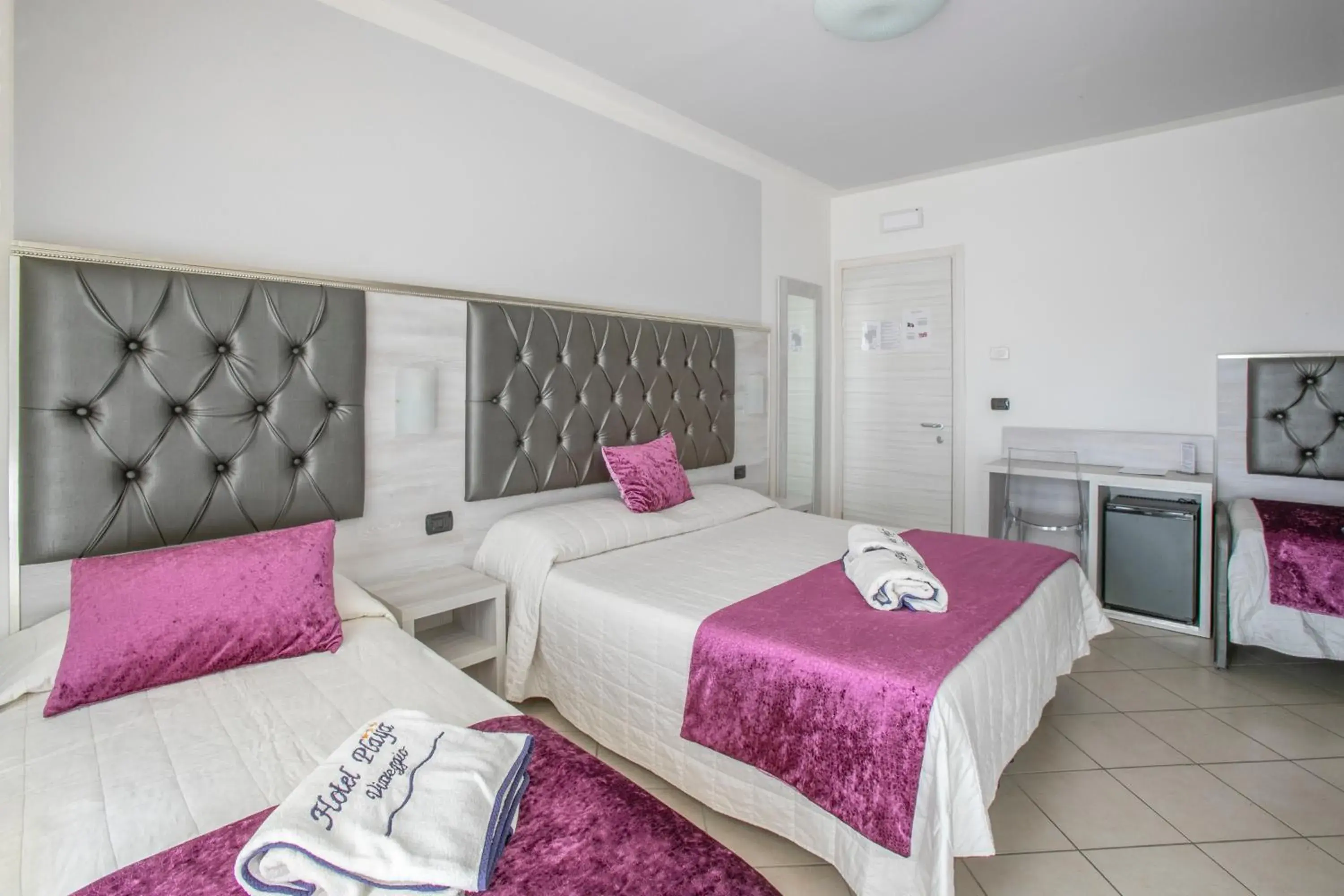 Quadruple Room with Balcony and Sea View in Hotel Playa Quadruple Room with Balcony and Sea View in Hotel Playa