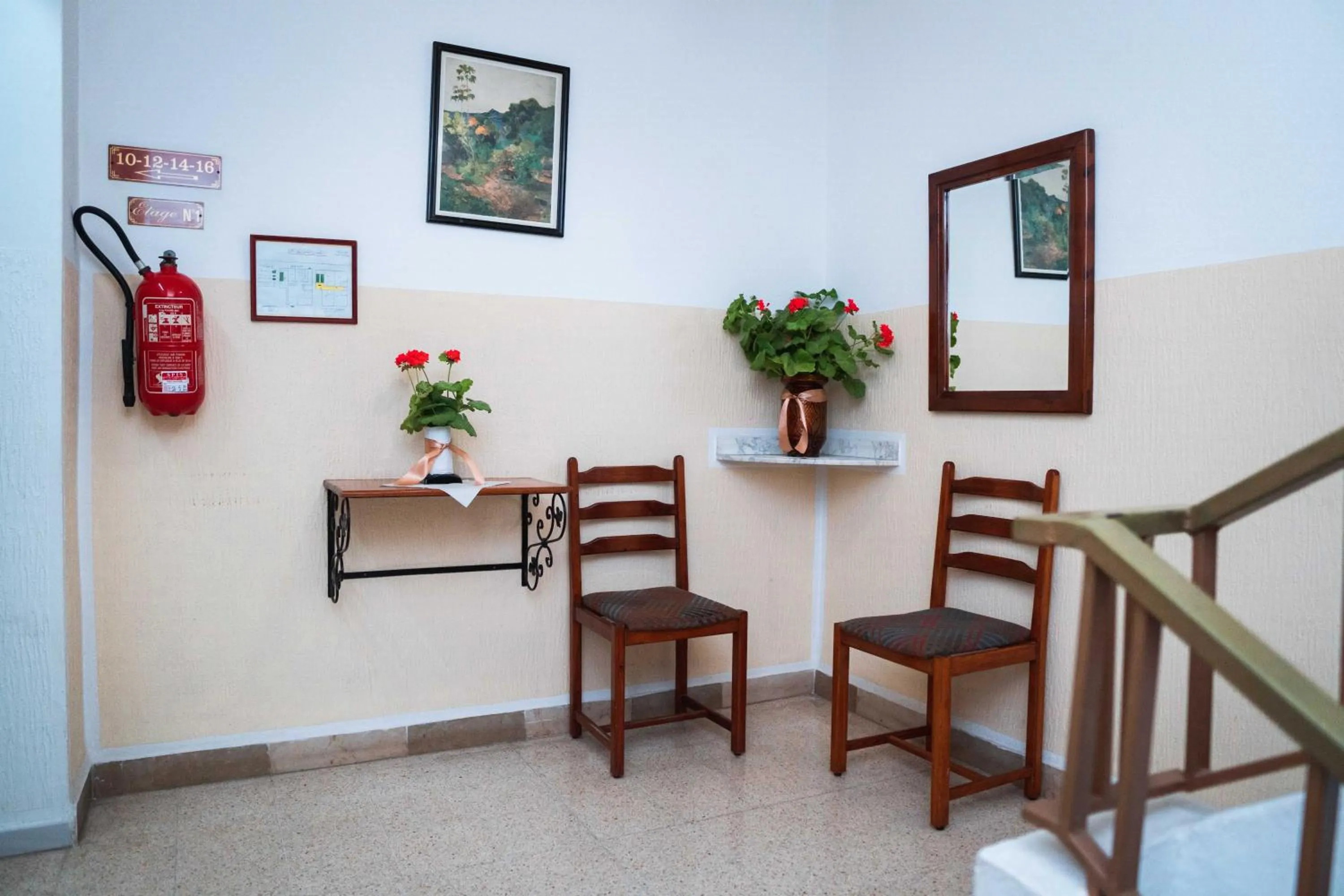 Seating area in Hôtel Résidence Monia COMPLETELY RENOVATED