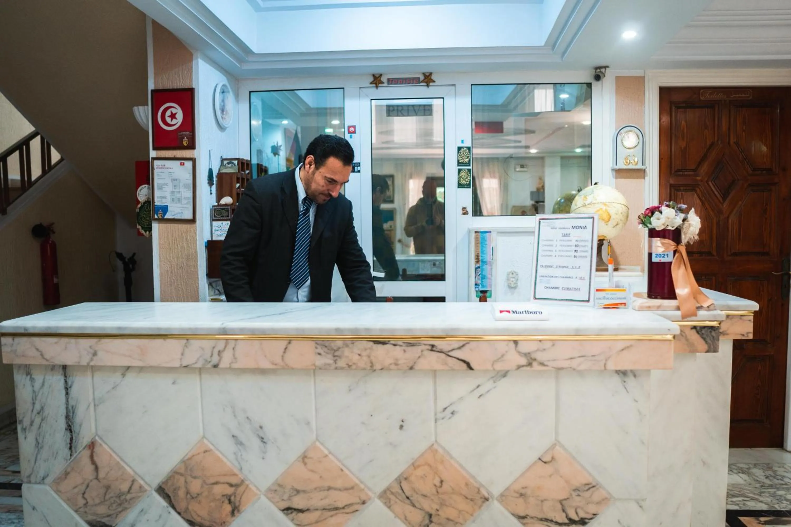 Staff in Hôtel Résidence Monia COMPLETELY RENOVATED