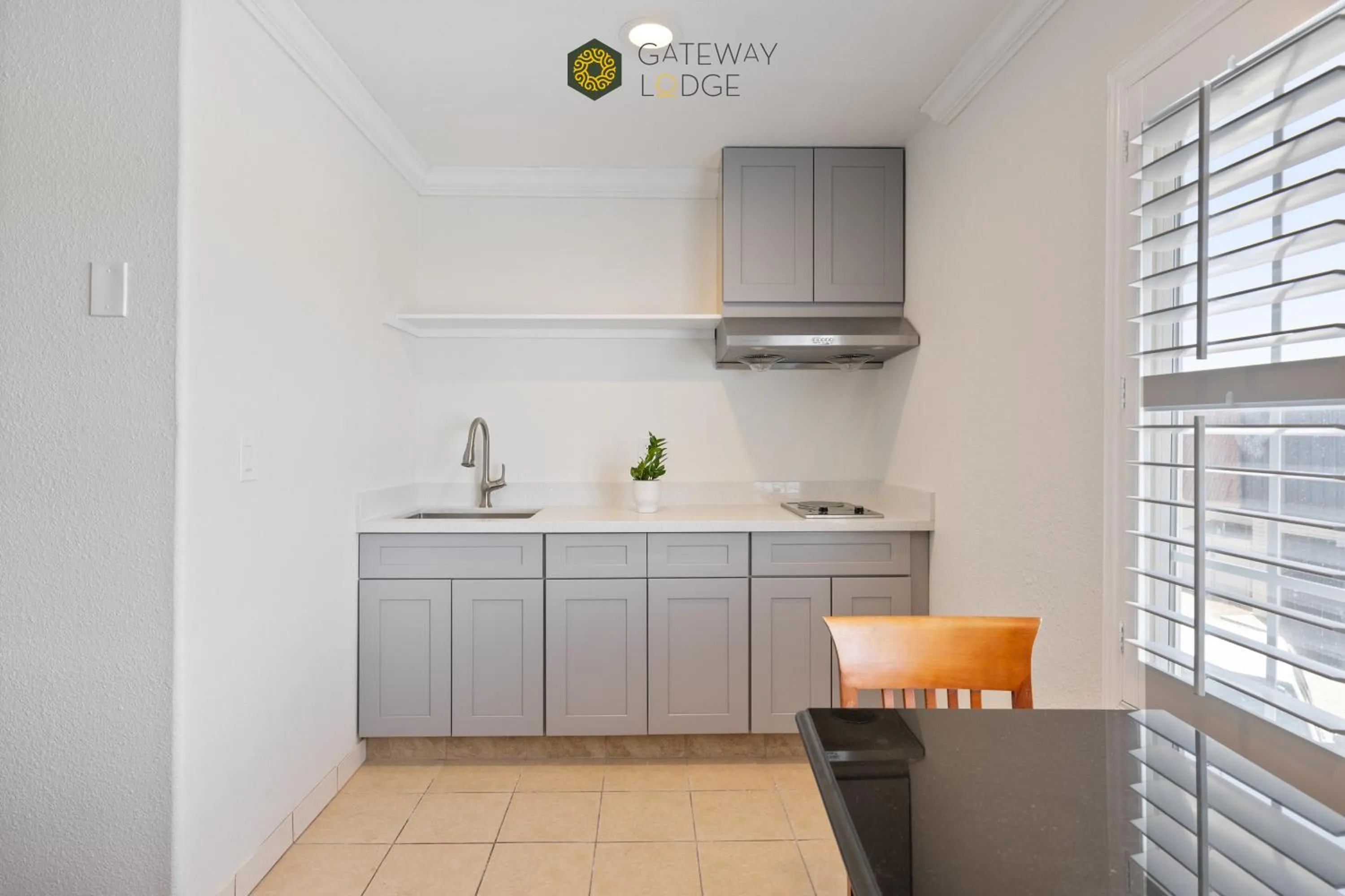 Kitchen or kitchenette in Gateway Lodge