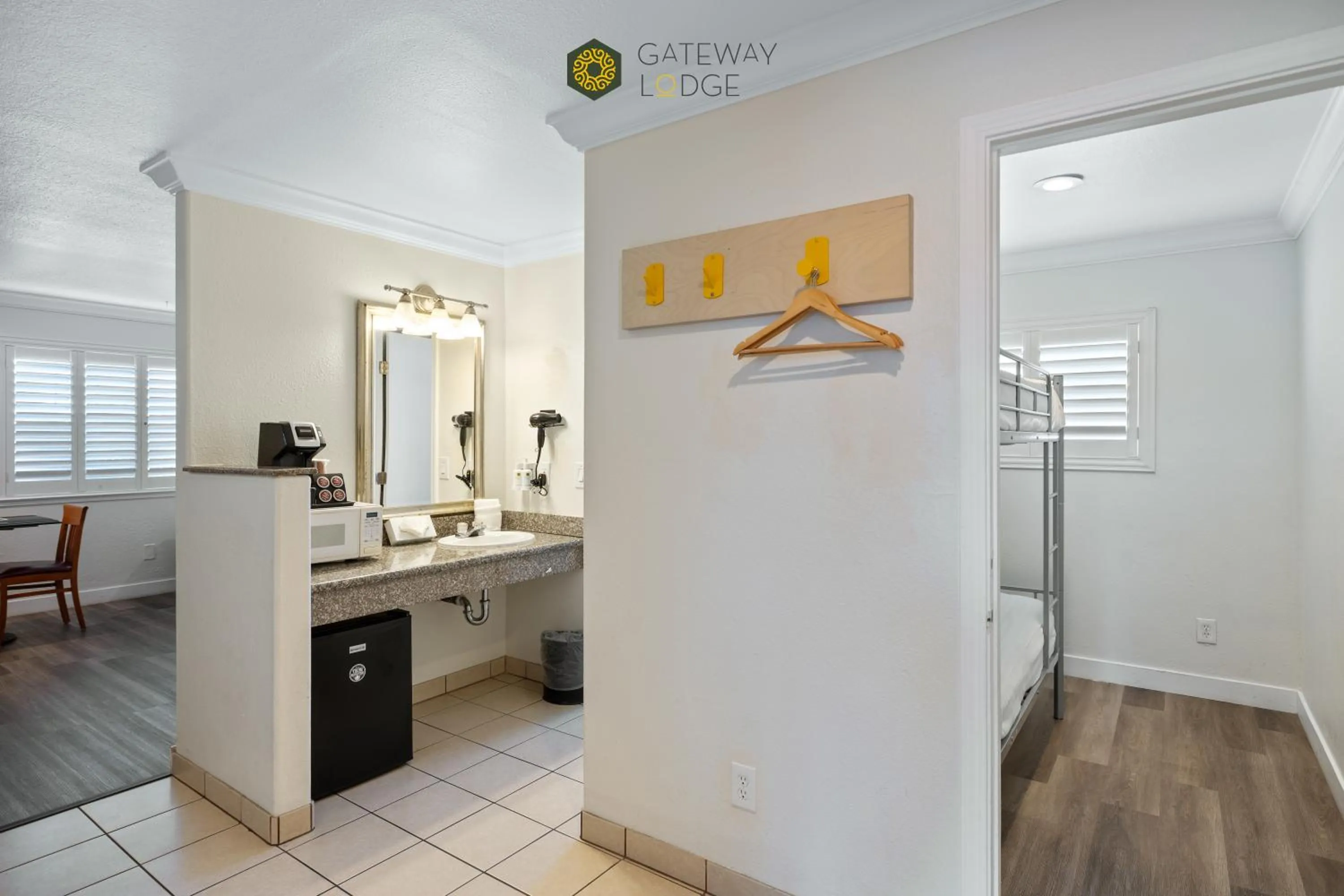 Bedroom in Gateway Lodge