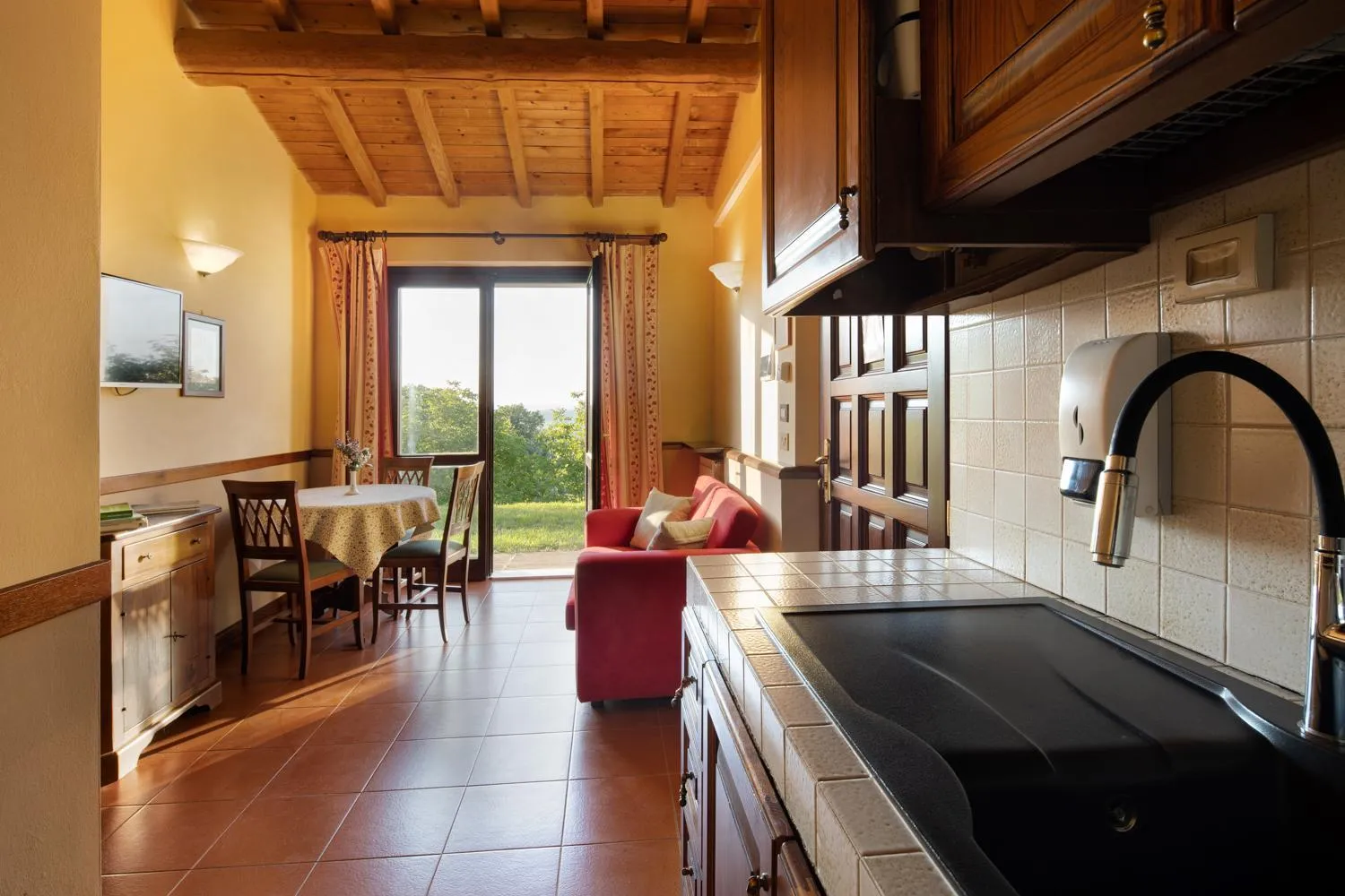 Kitchen or kitchenette in Il Poggio degli Olivi