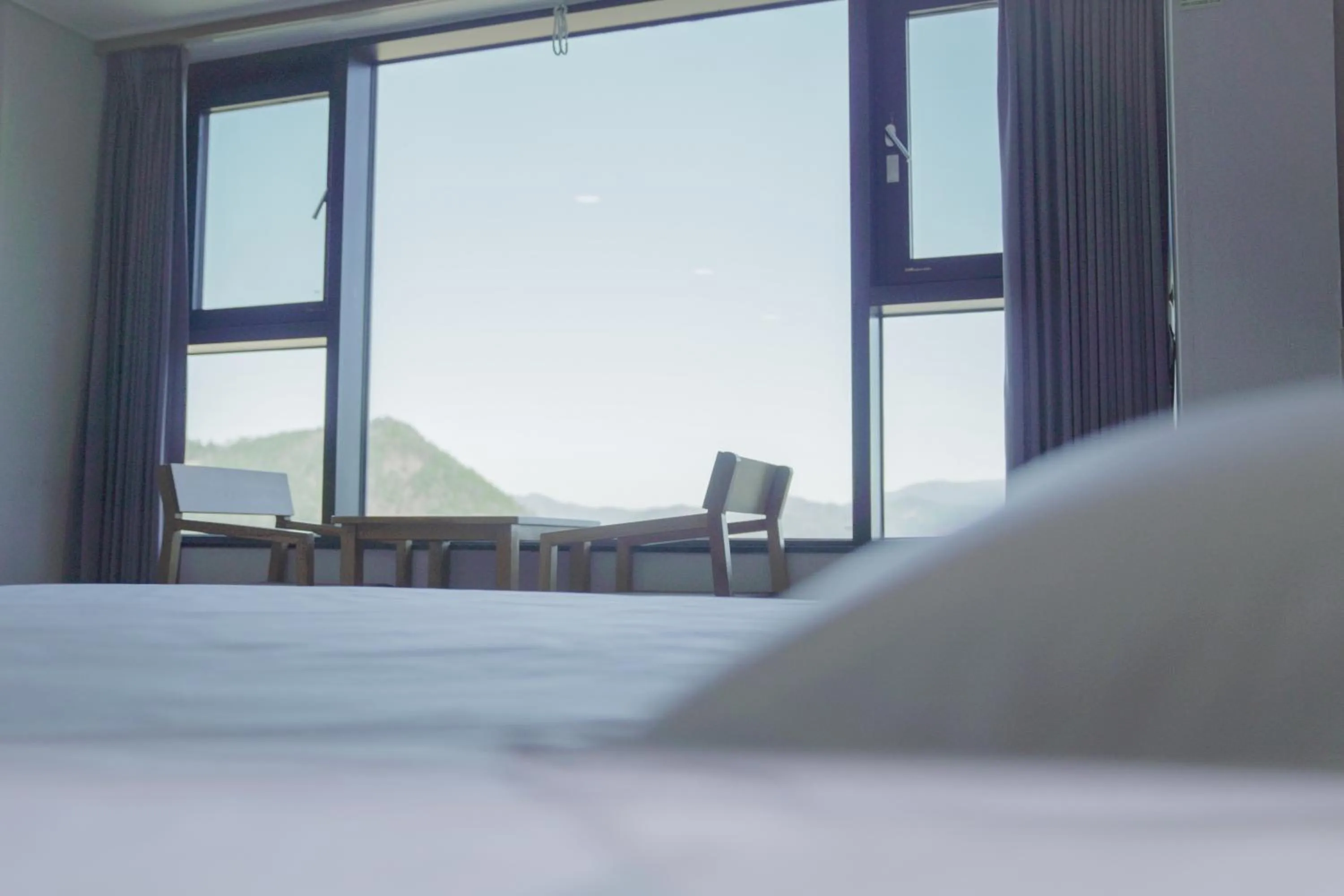 Living room, Bed in Sancheong Korean Medicine Family Hotel