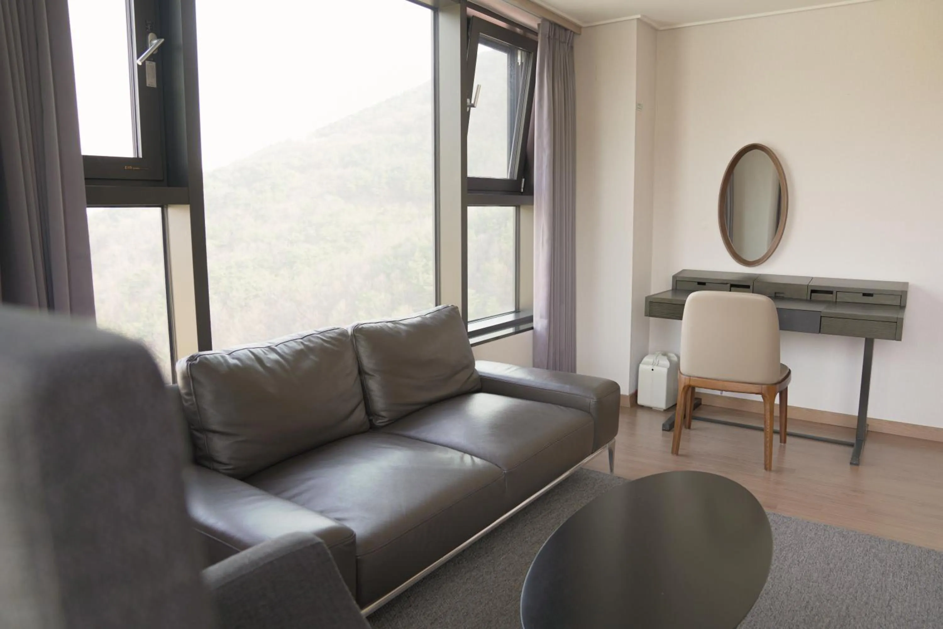 Living room in Sancheong Korean Medicine Family Hotel