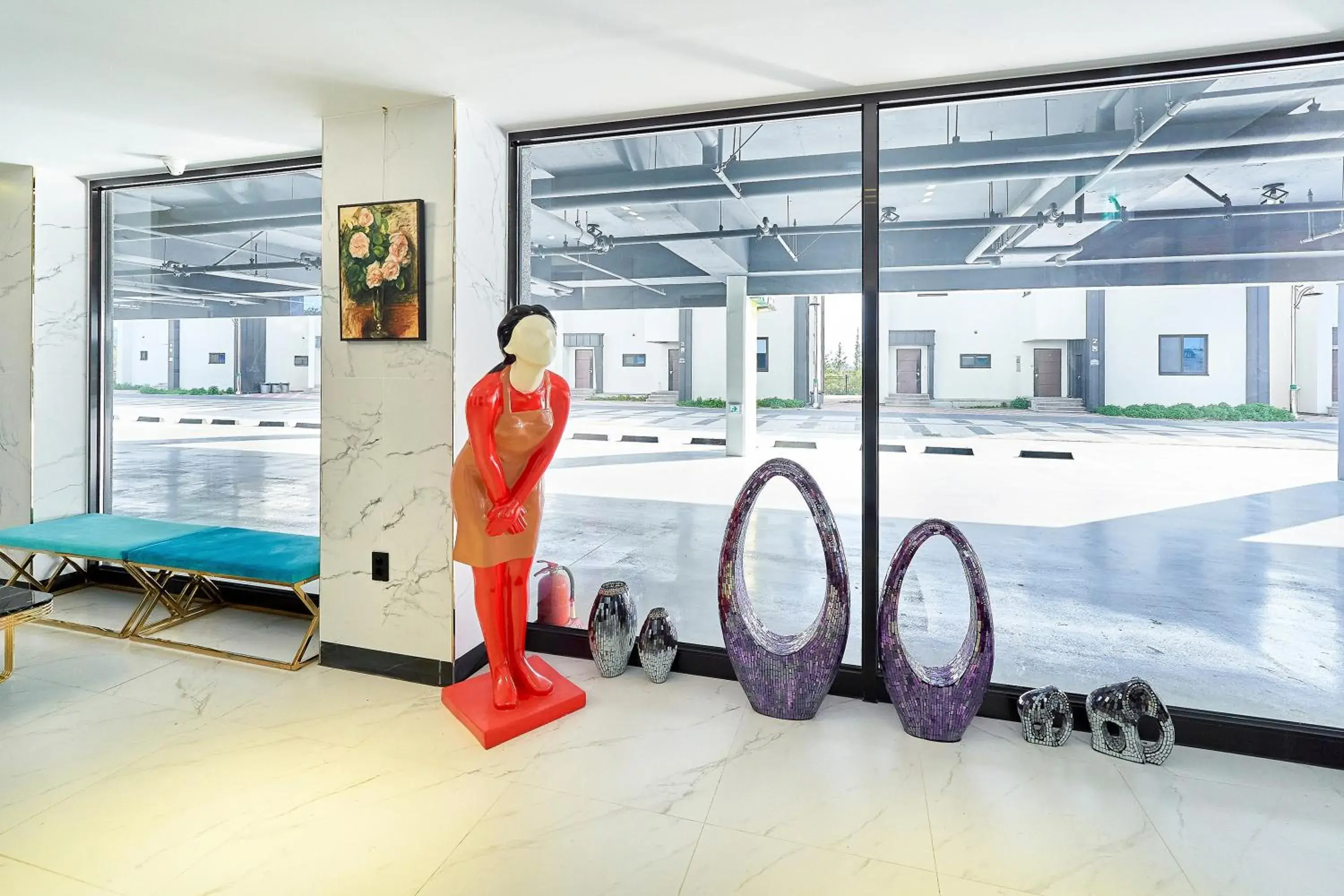 Lobby or reception in SN Hotel Daecheon Lobby or reception in SN Hotel Daecheon