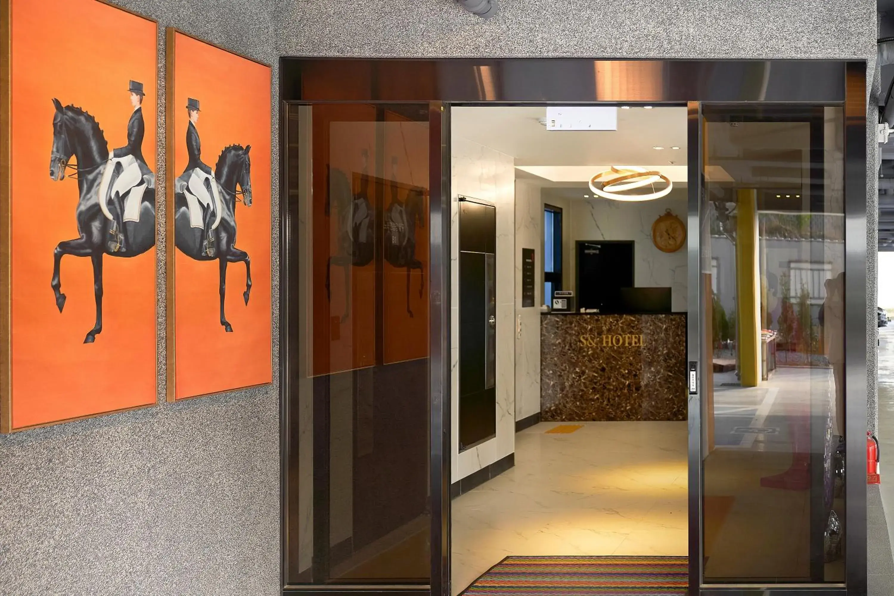 Lobby or reception in SN Hotel Daecheon Lobby or reception in SN Hotel Daecheon