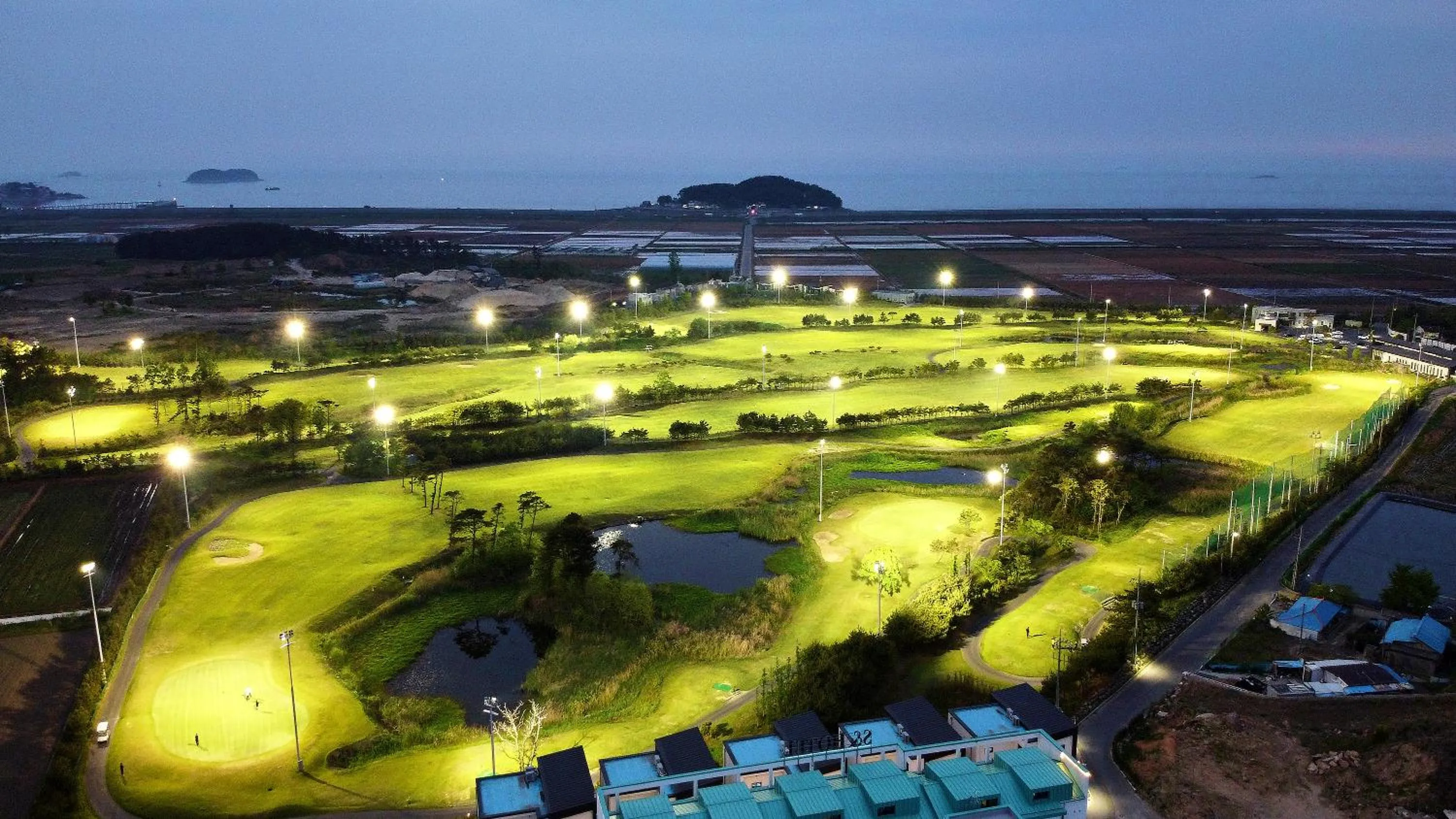 Golfcourse in SN Hotel Daecheon