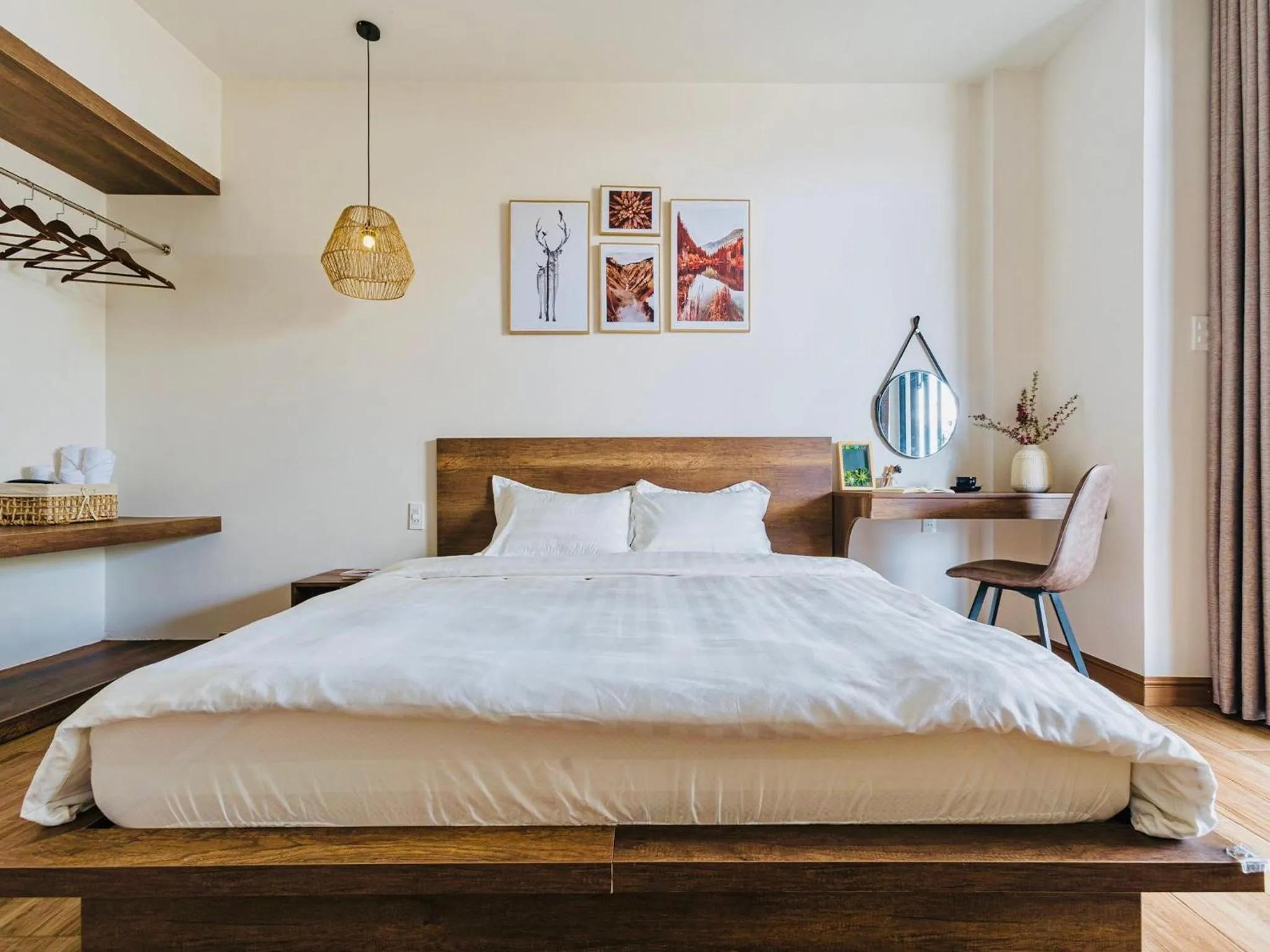 Bed in Đá Góc Nhà Boutique Hotel