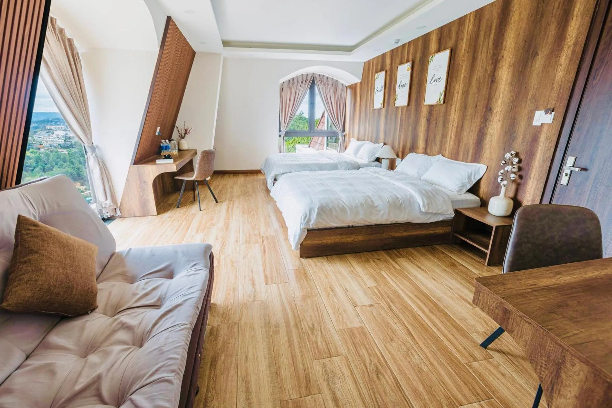 Bed in Đá Góc Nhà Boutique Hotel