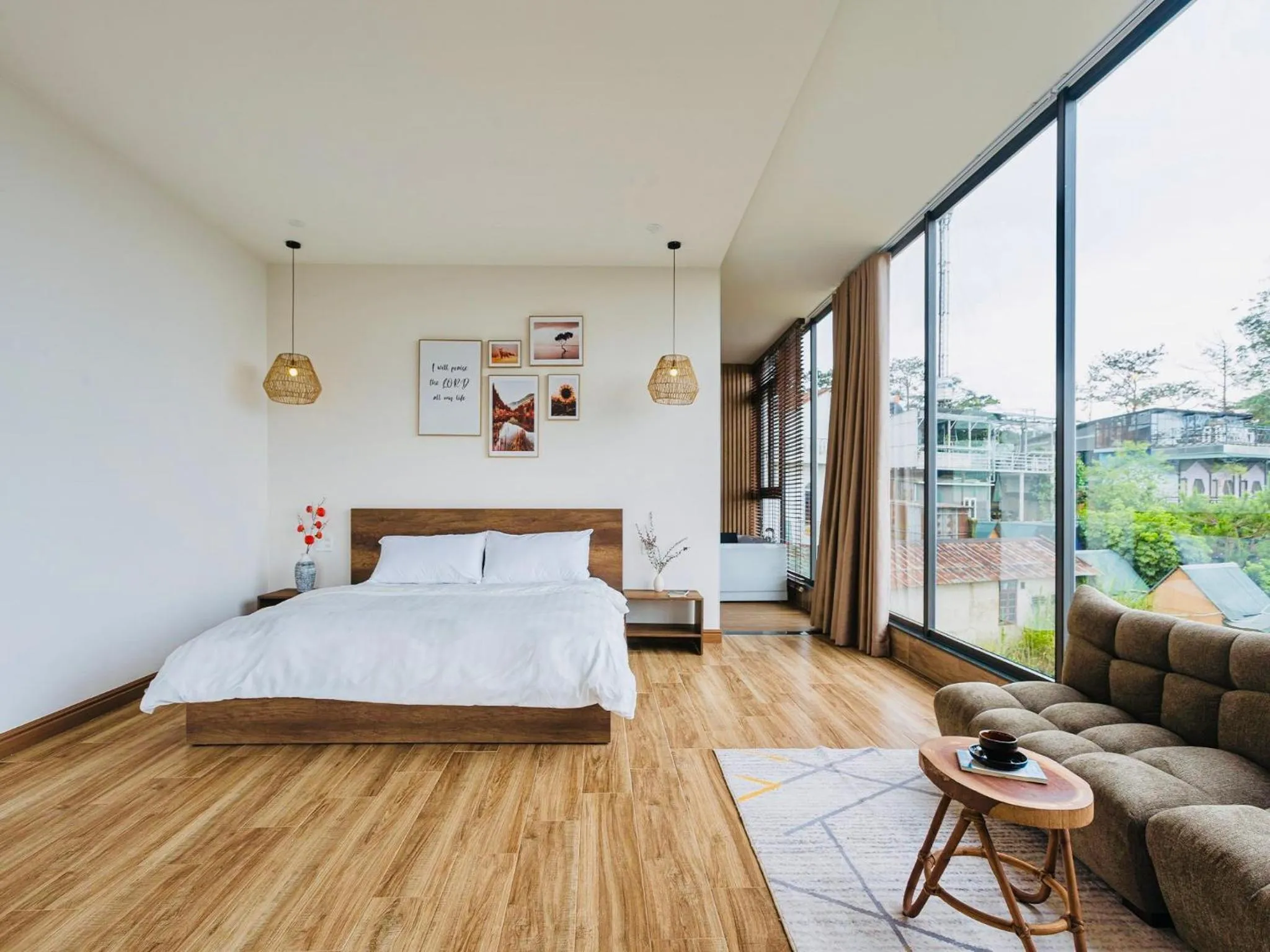 Bed in Đá Góc Nhà Boutique Hotel