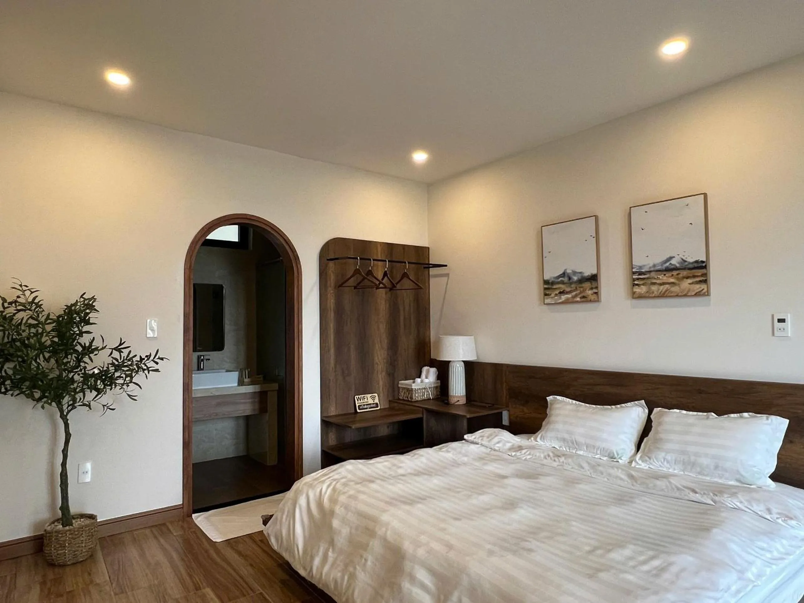 Bed in Đá Góc Nhà Boutique Hotel