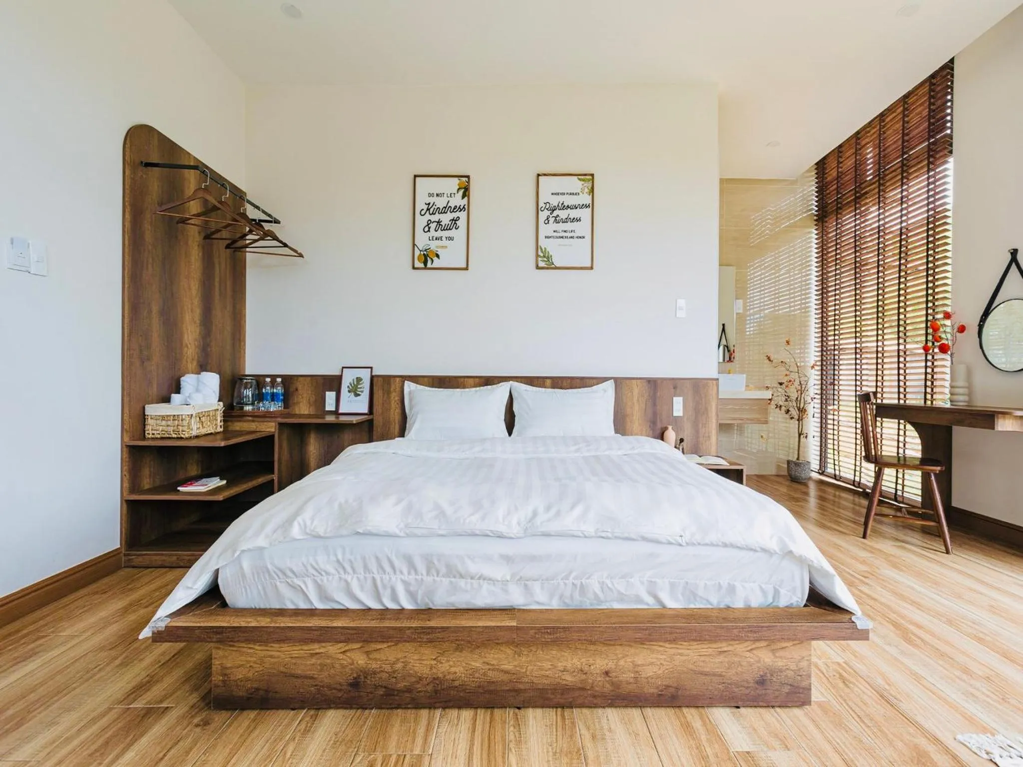 Bed in Đá Góc Nhà Boutique Hotel