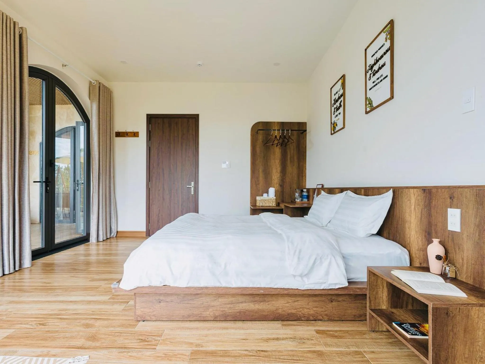 Bed in Đá Góc Nhà Boutique Hotel