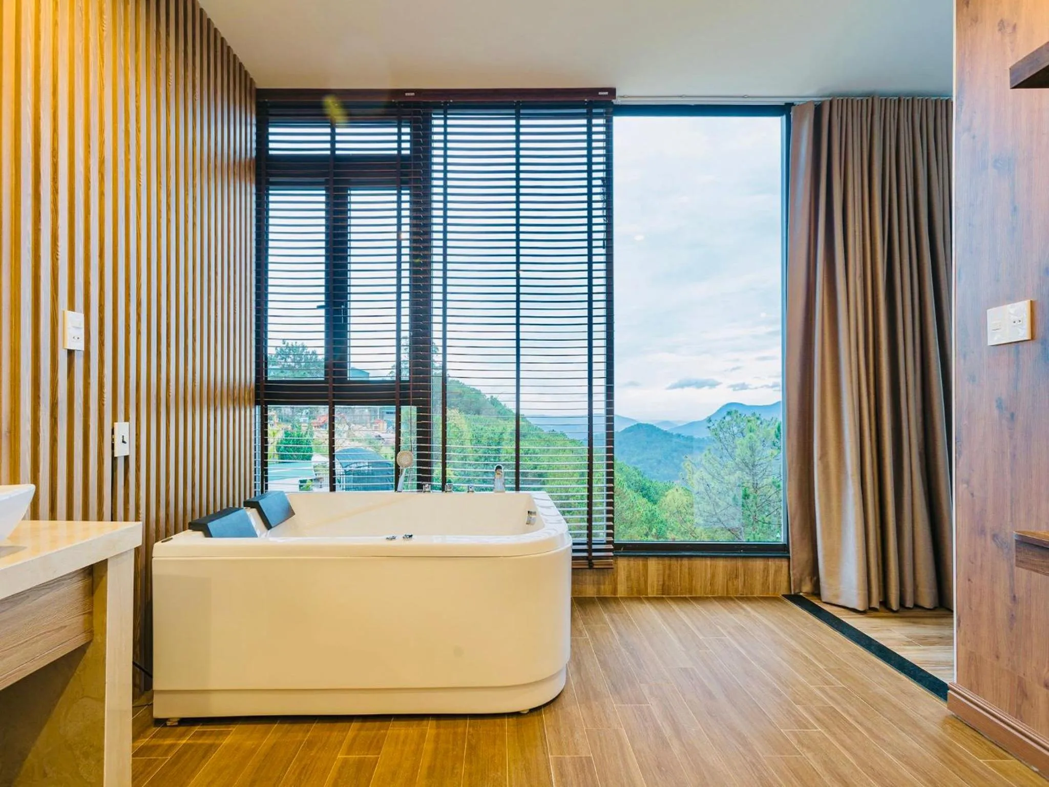 Natural landscape, Bed in Đá Góc Nhà Boutique Hotel