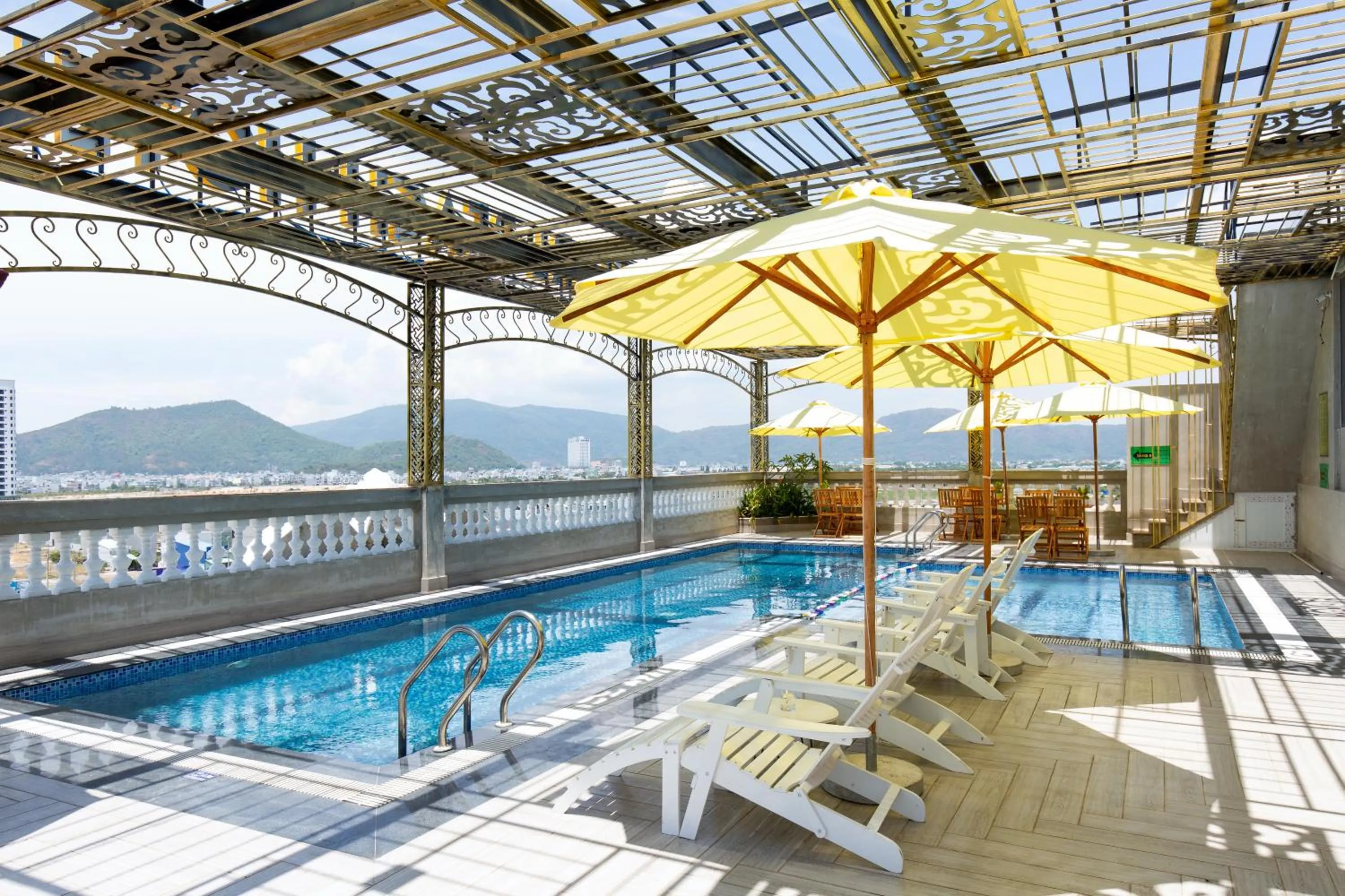 Swimming pool in Pearl Beach Hotel Quy Nhon